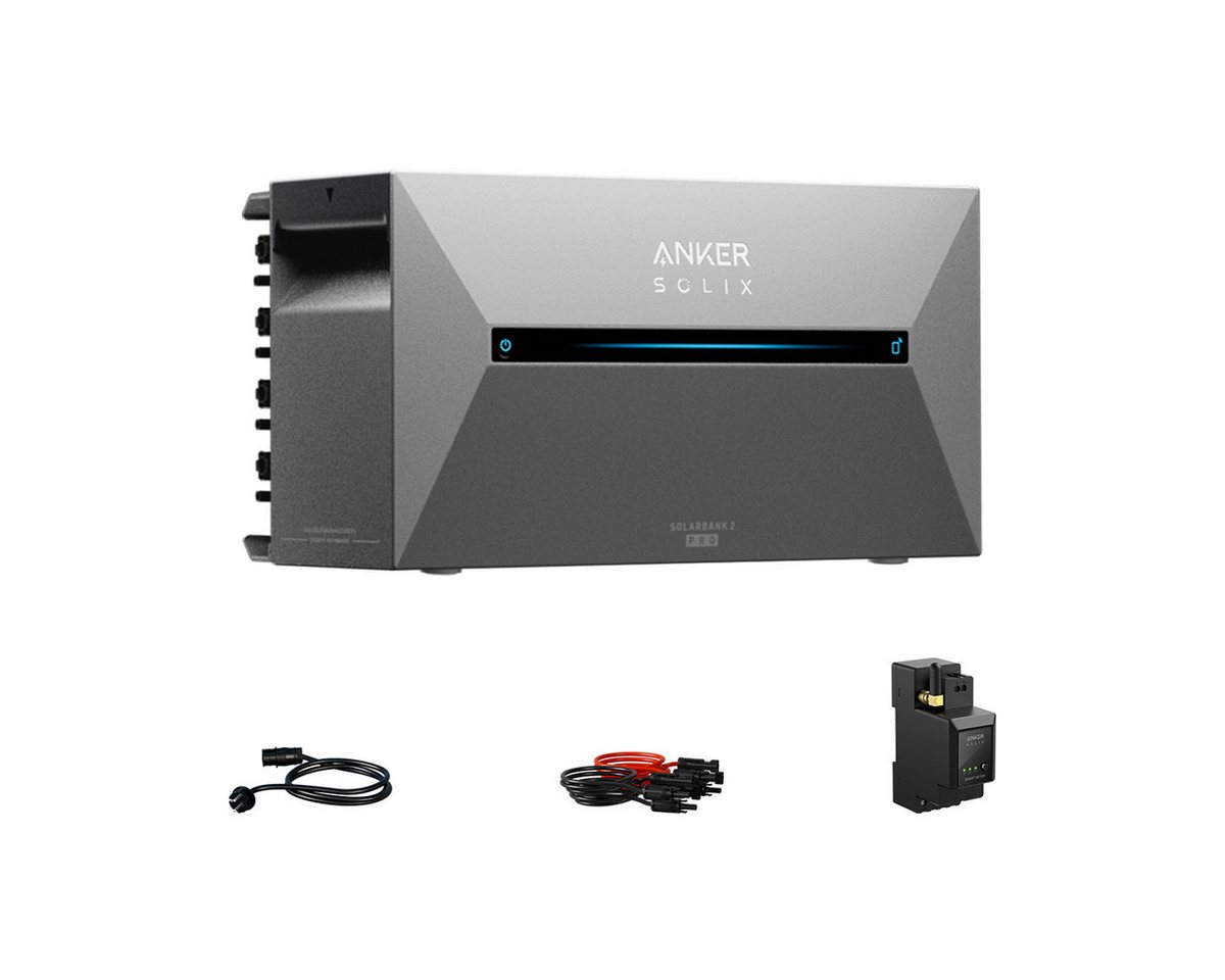 Thumbnail - Anker Balkonkraftwerk Anker Solix Solarbank 2 E1600 Pro Speicher mit Zusatzsakkus, (Smart Meter im Lieferumfang enthalte...