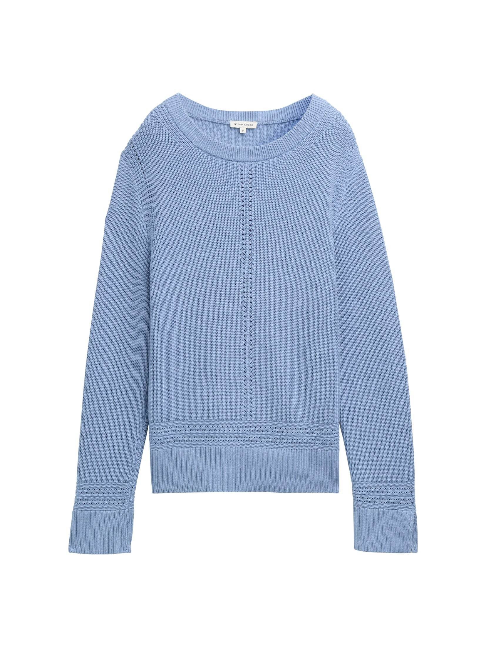 TOM TAILOR Strickpullover Pullover & Strickjacken Strickpullover mit Schlit günstig online kaufen