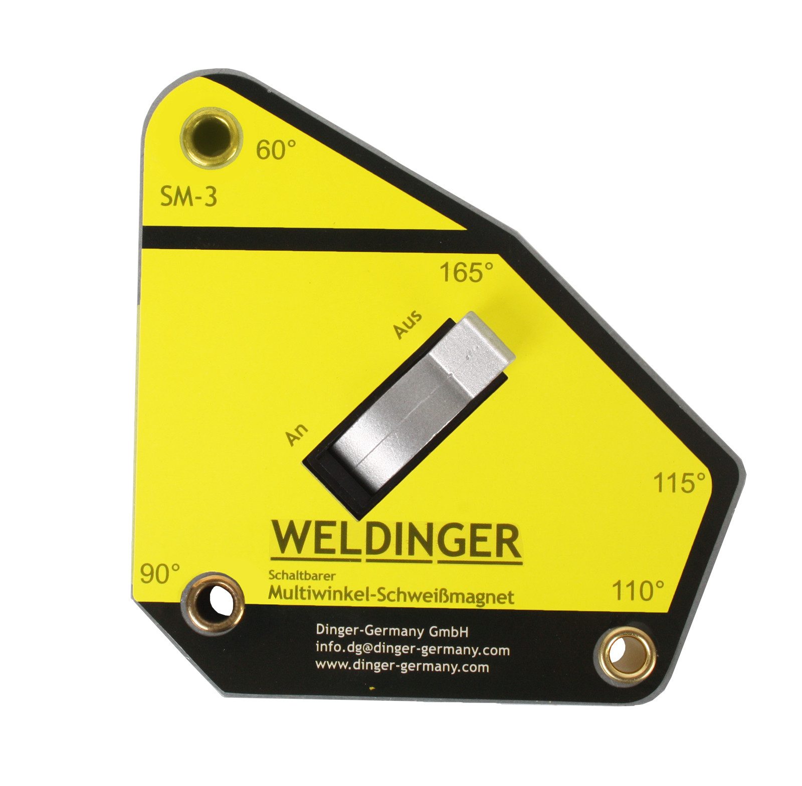 Magnet Schaltbarer Multiwinkel-Schweißmagnet SM-3 (111x105x28 mm bis 35 kg)