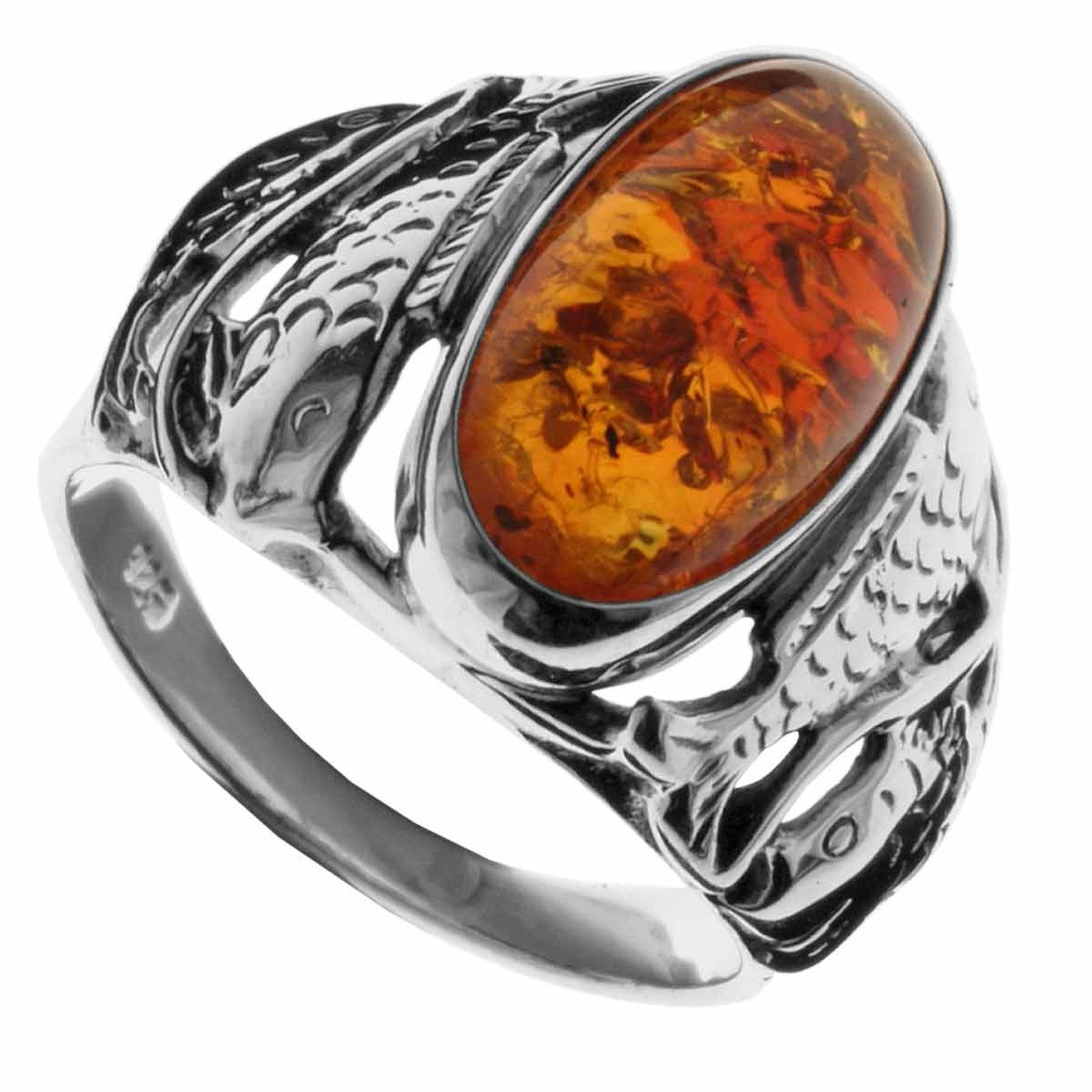 OSTSEE-SCHMUCK Fingerring Ostsee-Schmuck Ring Fischland 16x8 mm Ring Fischl günstig online kaufen