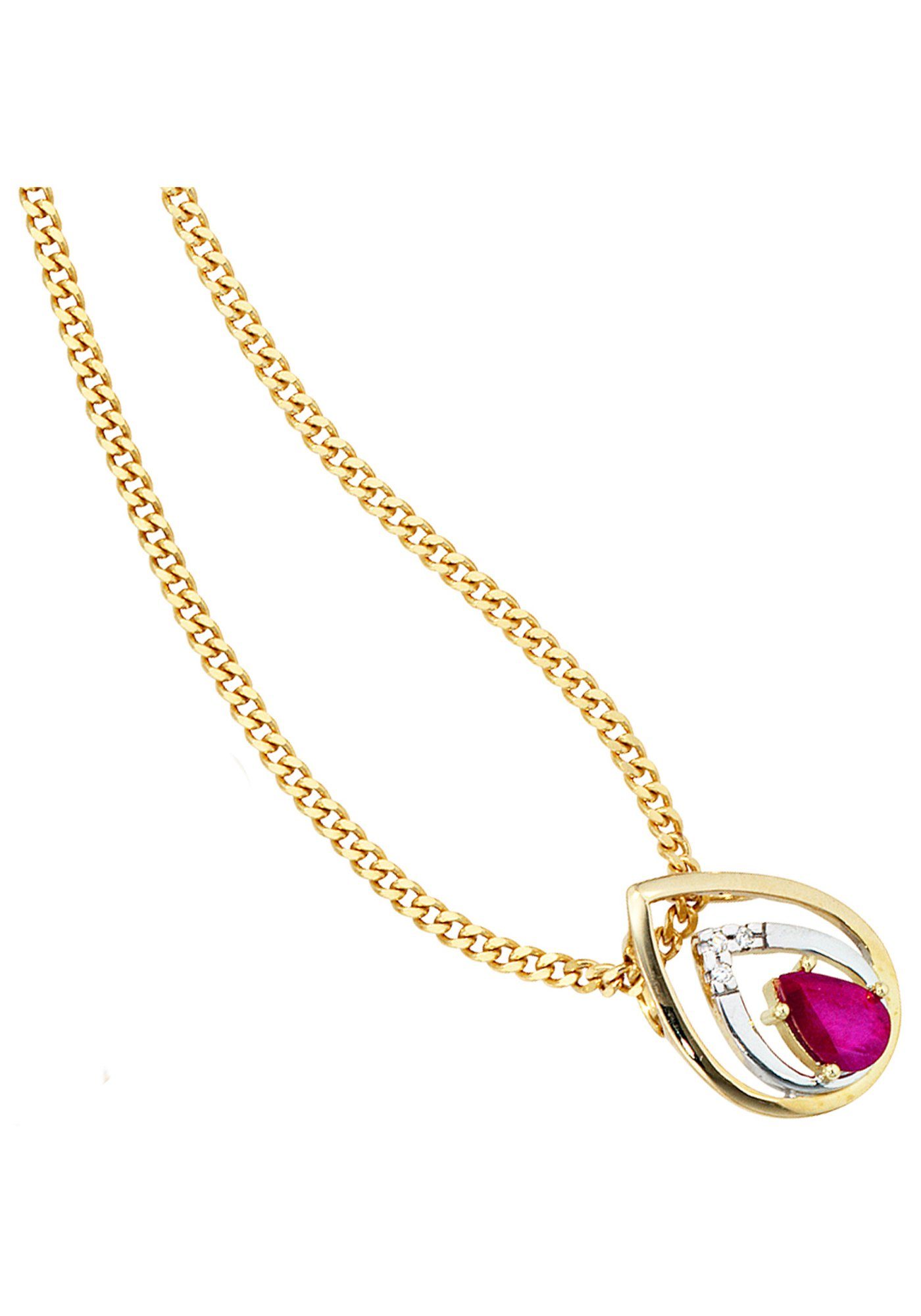 JOBO Kettenanhänger Anhänger Tropfen, ...