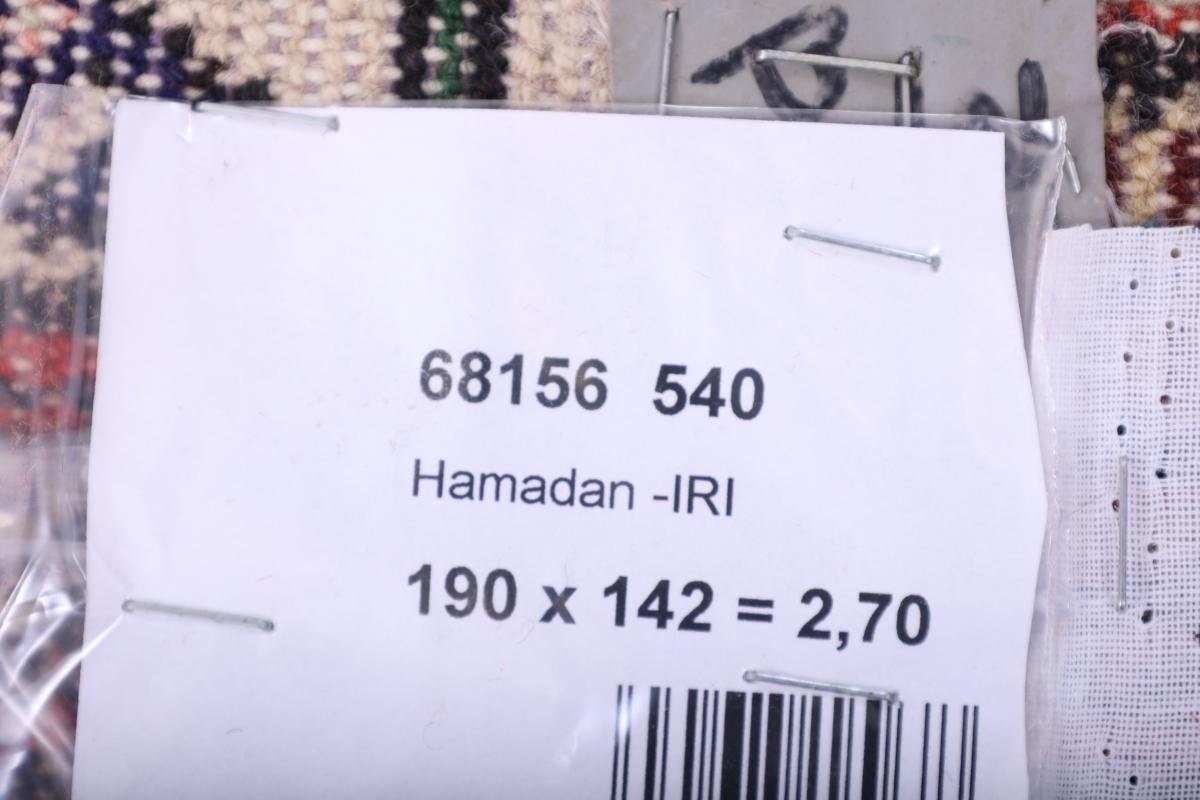Orientteppich Hamadan Hosseinabad 143x191 Handgeknüpfter Trading, rechteckig, Orientteppich, mm 12 Höhe: Nain