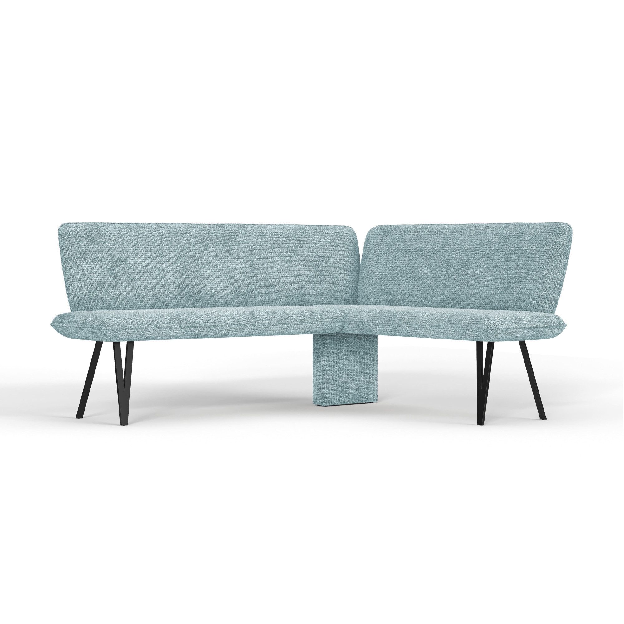 Home affaire Eckbank Mily Küchenbank, Polsterbank, Esszimmerbank, 205x164 cm, Moderne Bank und Farben, Sitzplatzanzahl: 5, Frei in Raum stellbar