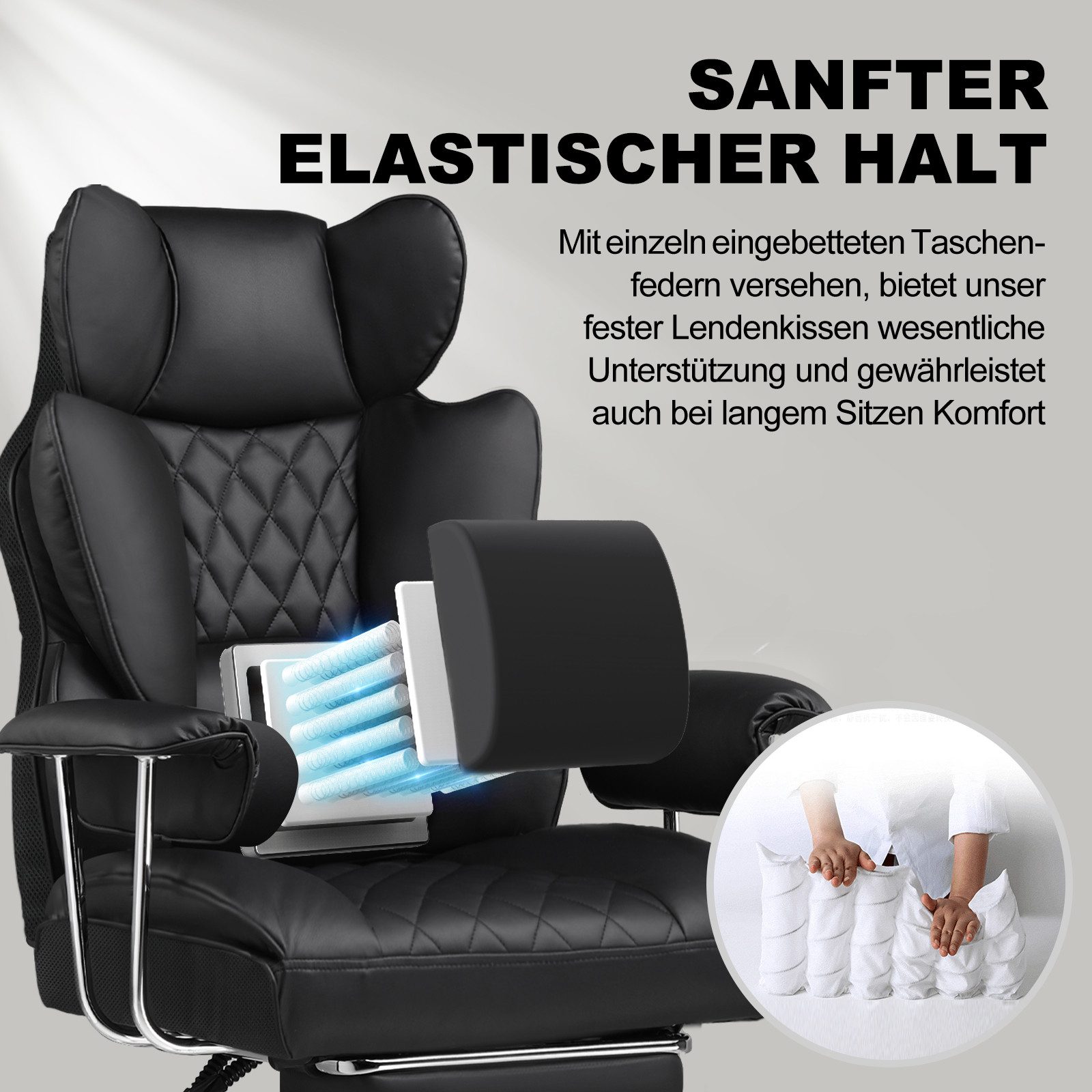GTPLAYER Bürostuhl Gaming Stuhl Gamer Stuhl günstig online kaufen