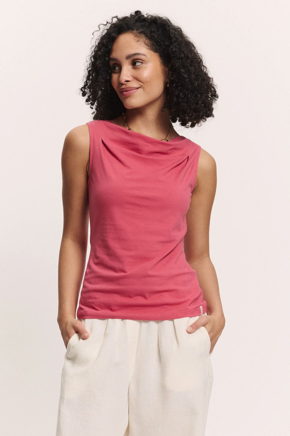 Tranquillo Shirttop Jerseyshirt Peeggy aus Bio-Baumwolle