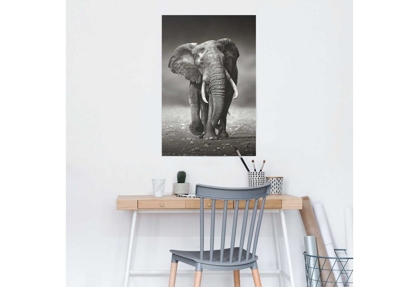 Reinders! Poster »Poster Elefant Wanderung«, Elefanten (1 Stück)-kaufen