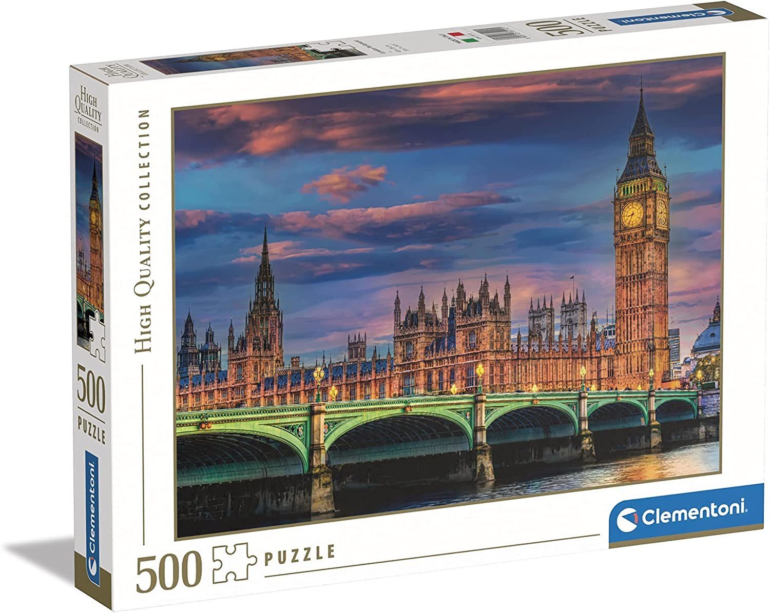 bis in Europe Puzzle 500 Puzzles Puzzleteile, Made Teile Clem-35112, Clementoni®