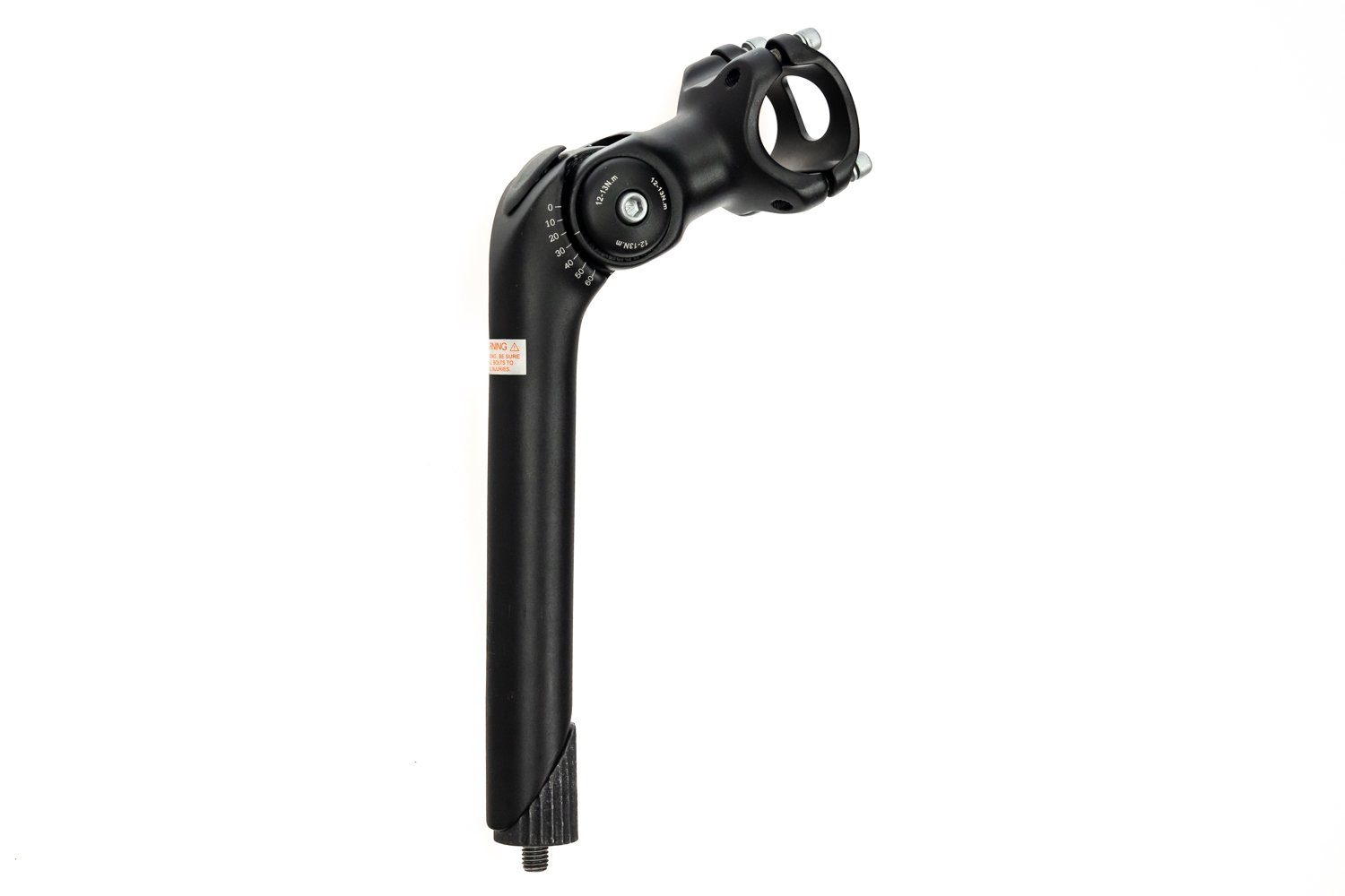 Non-Branded Lenkervorbau 1 Zoll Aluminium Fahrrad Vorbau Winkel verstellbar 31,8 mm Klemmung