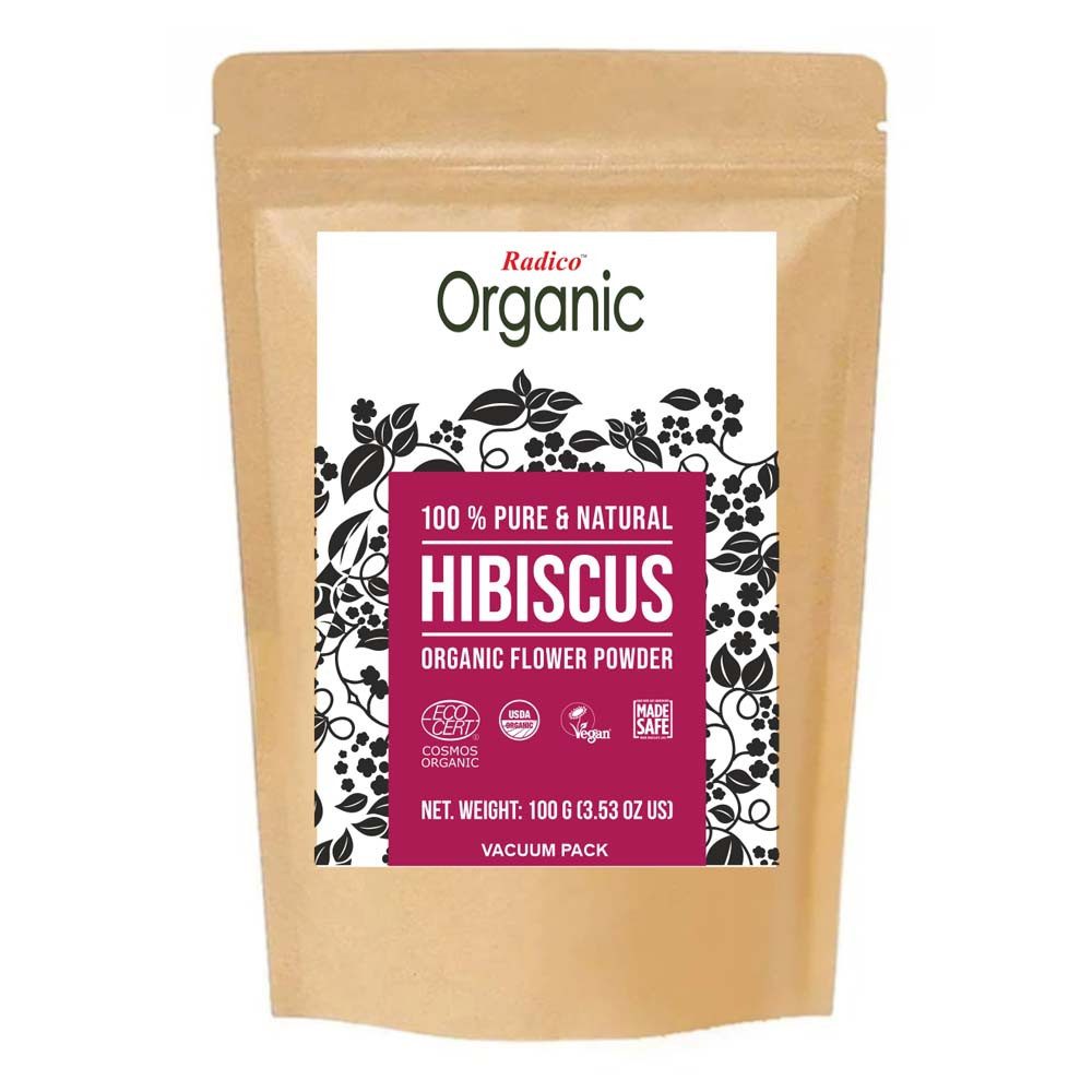 Radico Haarkur Haarpflege Blütenpuder - Hibiscus 100g