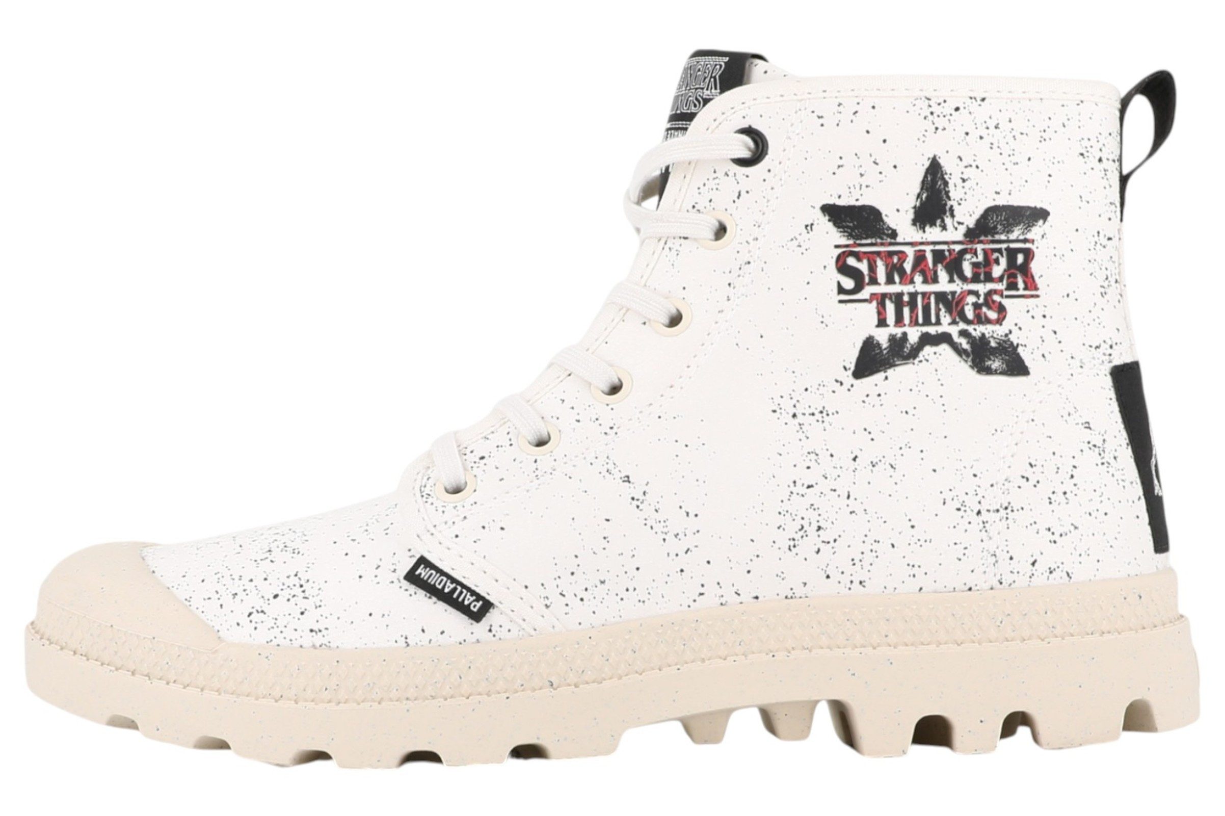 Palladium 74497-180-M Pampa Hellfire Stranger Things High Top Cream White S günstig online kaufen