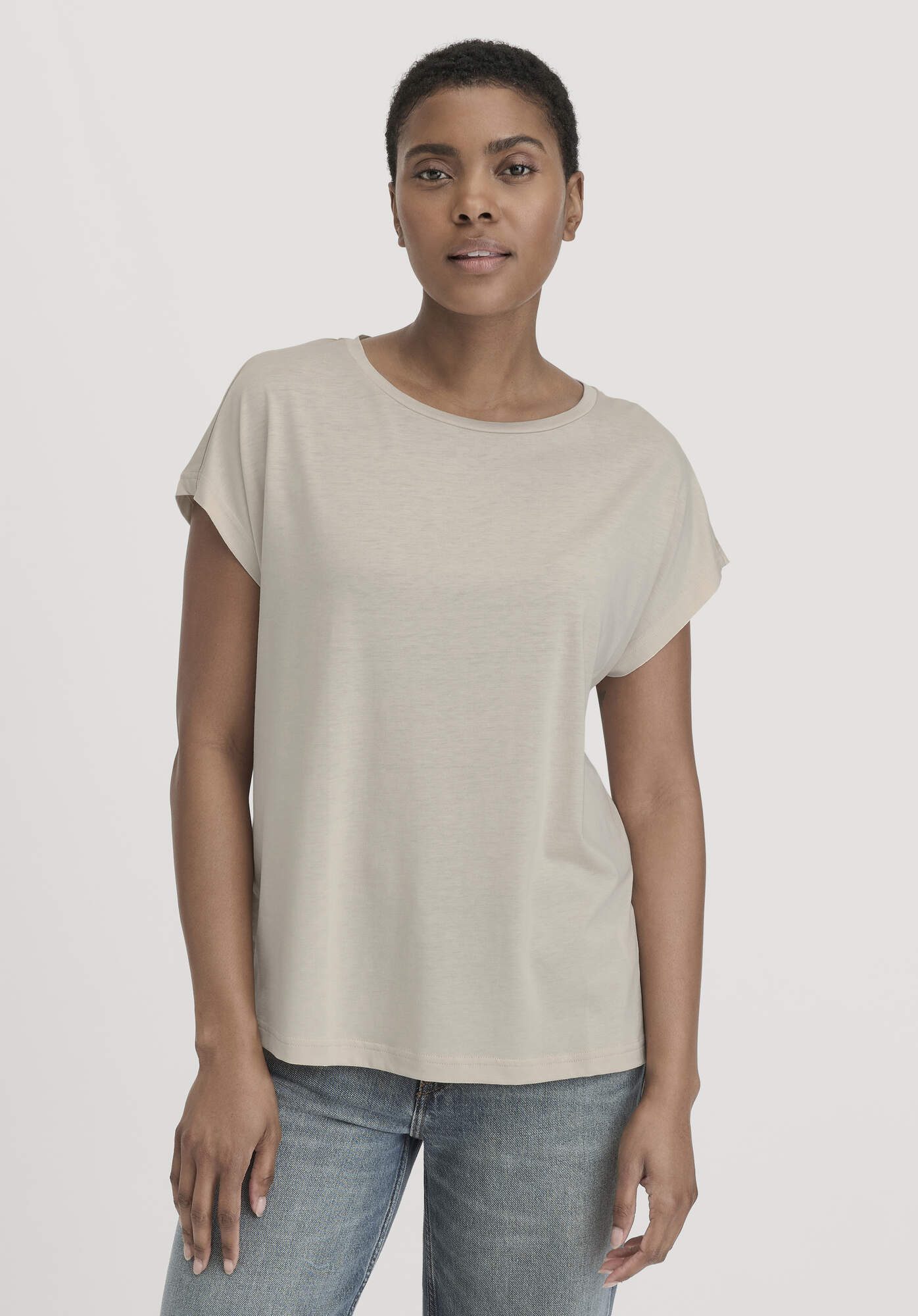 Hessnatur T-Shirt aus TENCEL™ Lyocell mit Bio-Baumwolle günstig online kaufen