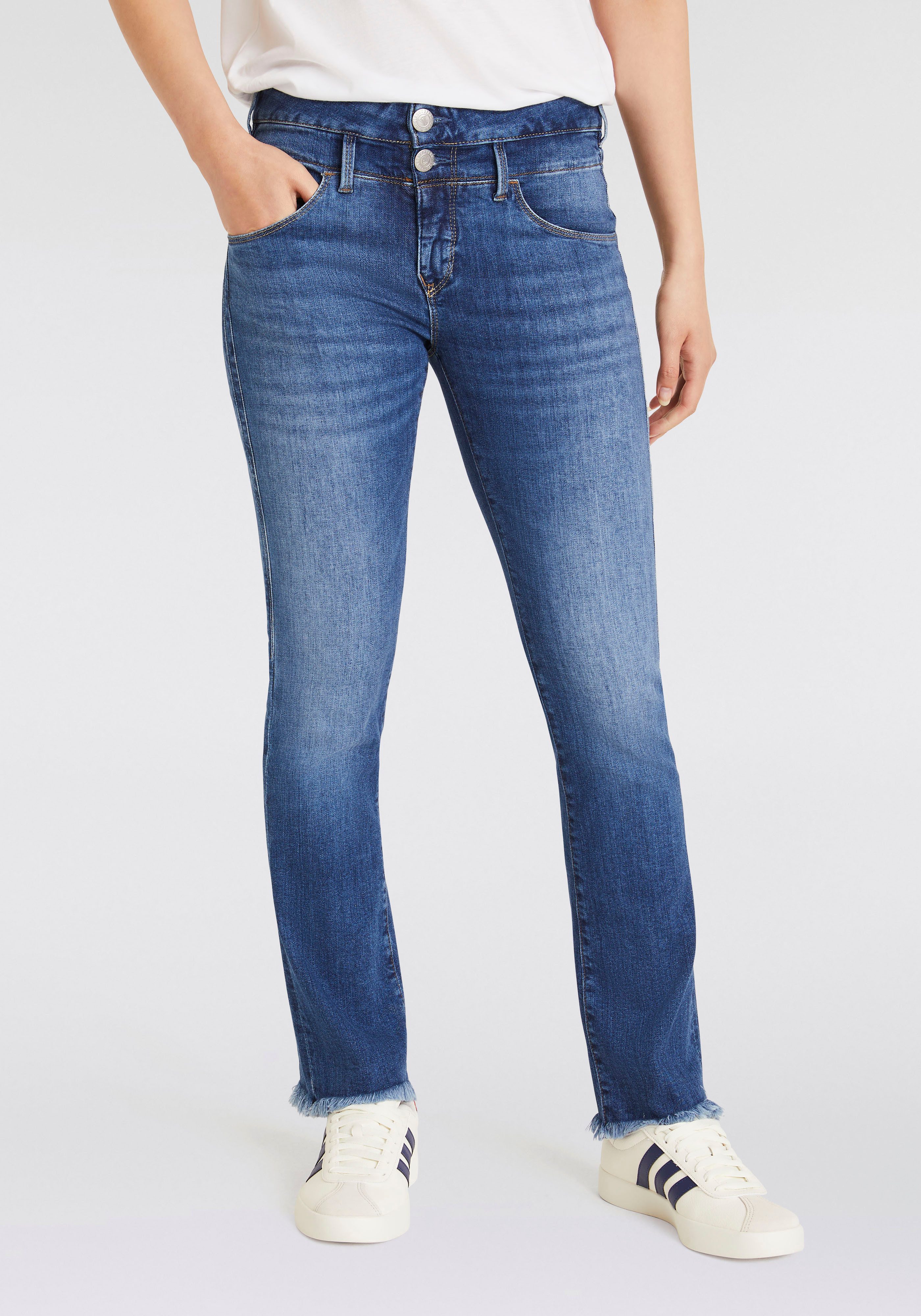 Bootcut-Jeans Jeans Baby Cropped Org Dnm