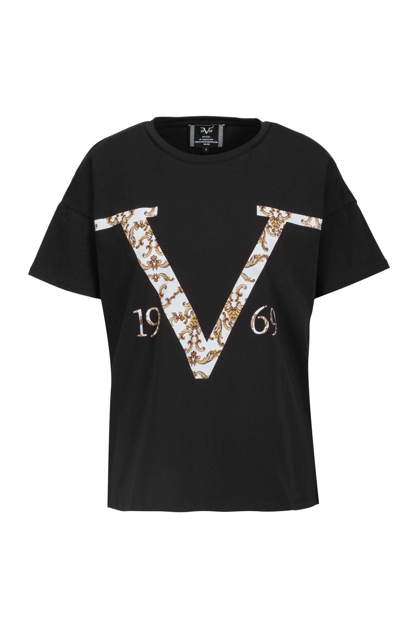 19V69 Italia by Versace T-Shirt by Versace Sportivo SRL - Josephine BLACK