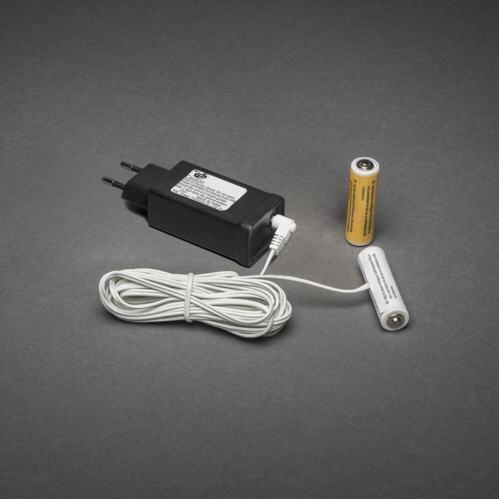 KONSTSMIDE 3V, Kunststoff, 1,2W, Niedervolt, IP20 LED Trafo