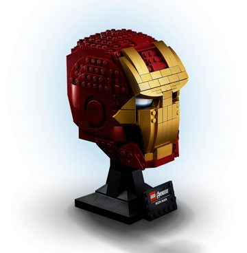 LEGO® Konstruktionsspielsteine Super Heroes 76165 Iron Man Helm, (480 St)