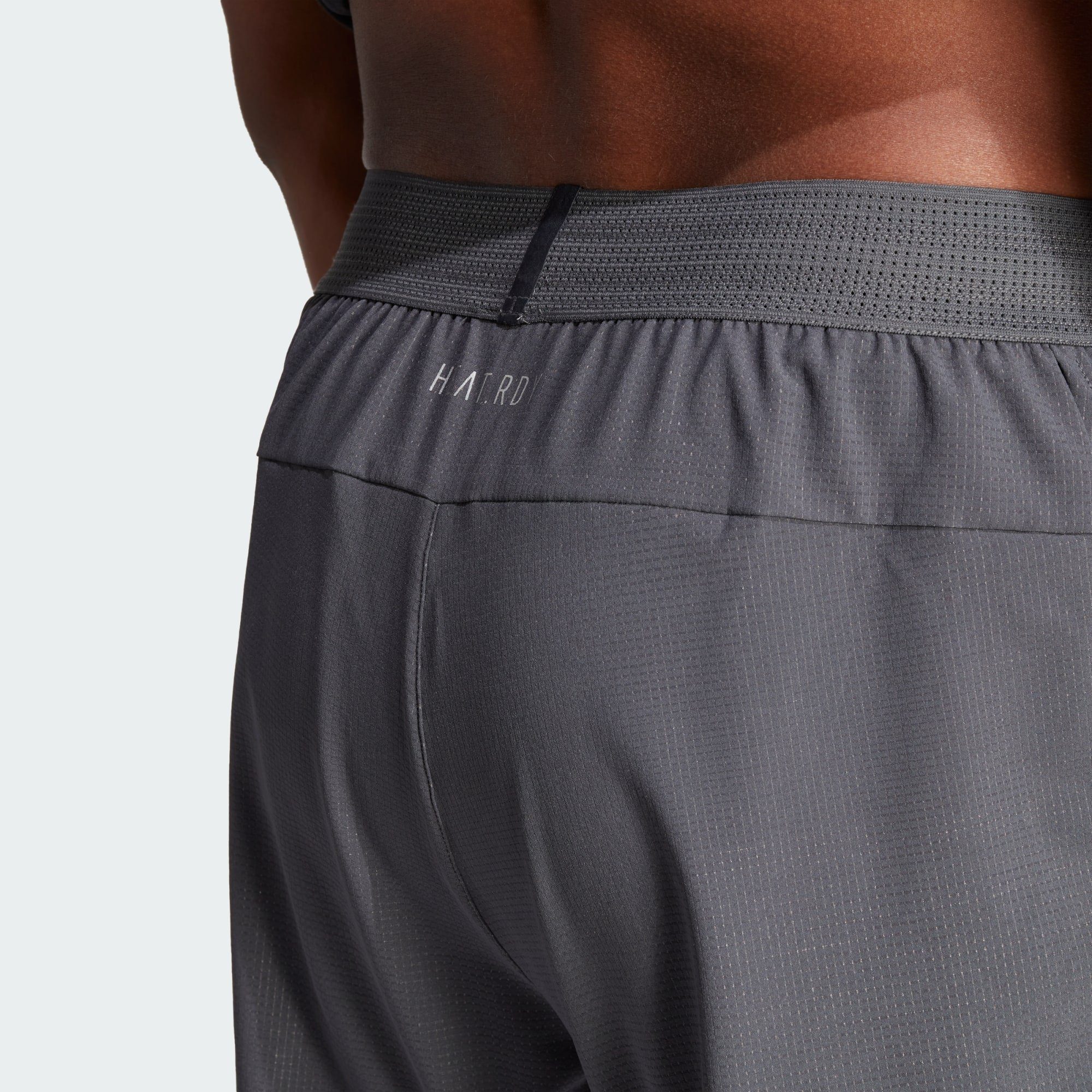 2-IN-1 Performance adidas Grey Six TRAINING SHORTS 2-in-1-Shorts HIIT ELEVATED HEAT.RDY