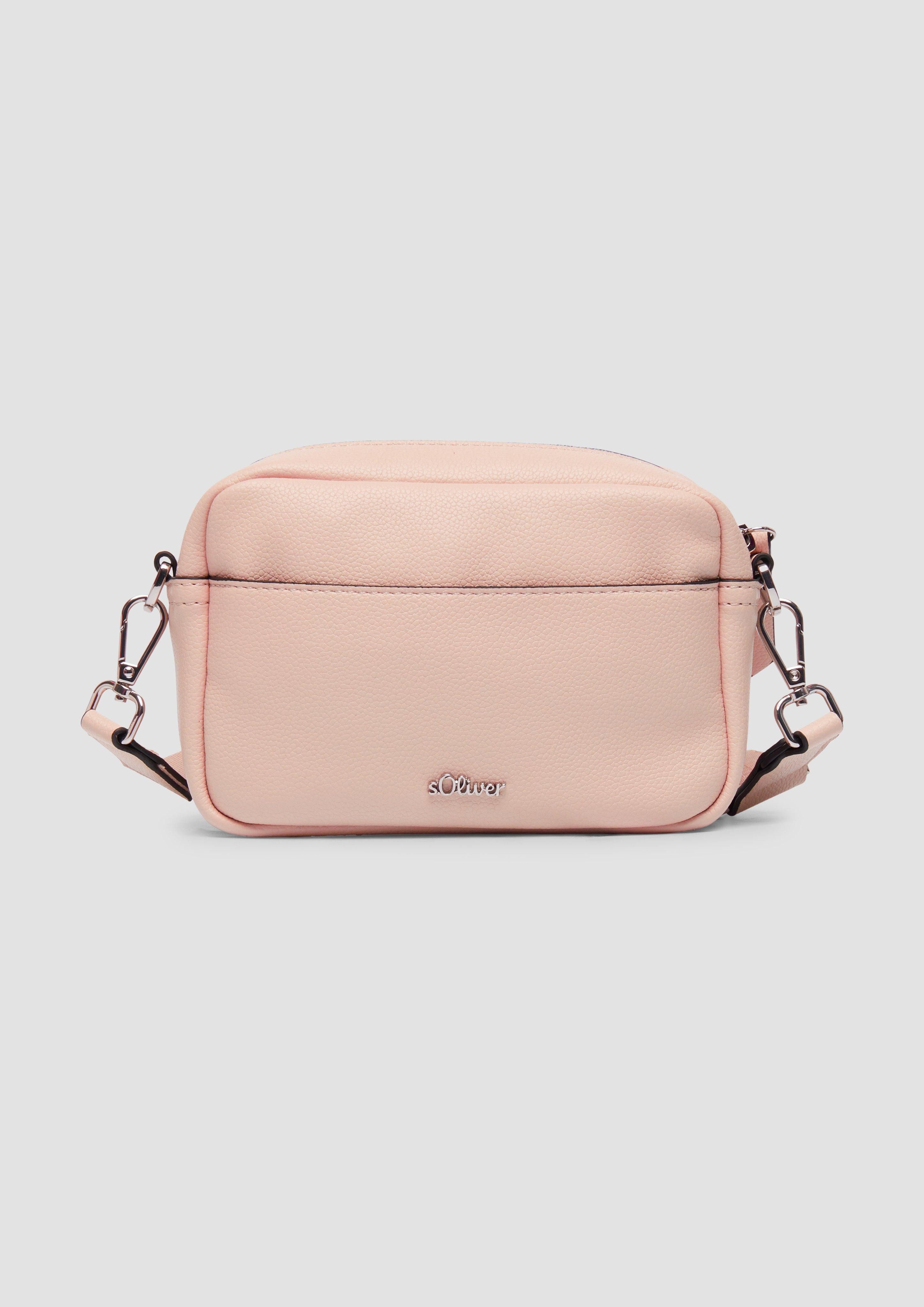 Tragetasche Camera-Bag mit Logo-Schultergurt und Reißverschluss
