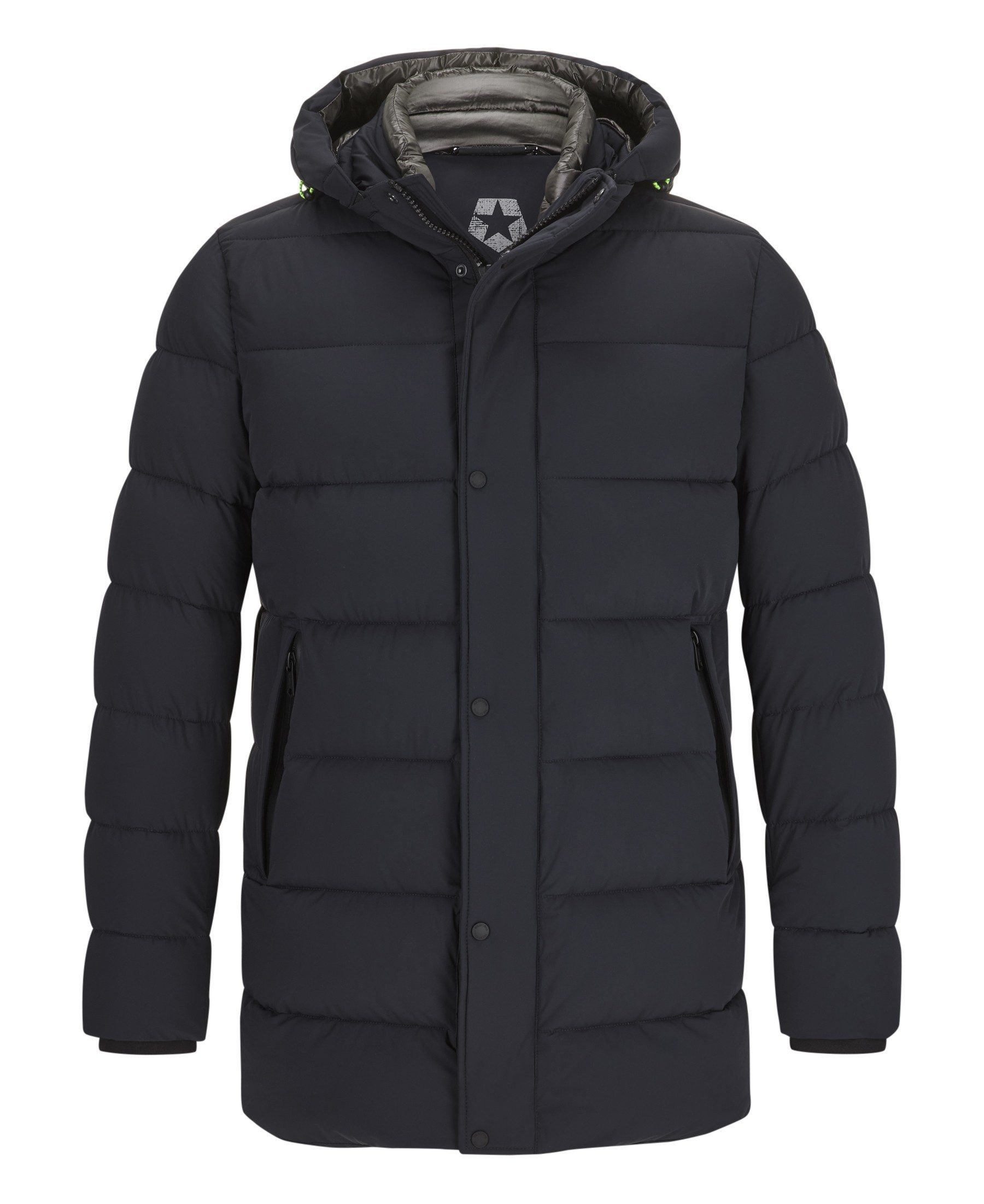 Milestone Funktionsparka MSTedros gesteppter Stretch Parka mit Kapuze, wasserabweisend und widdicht