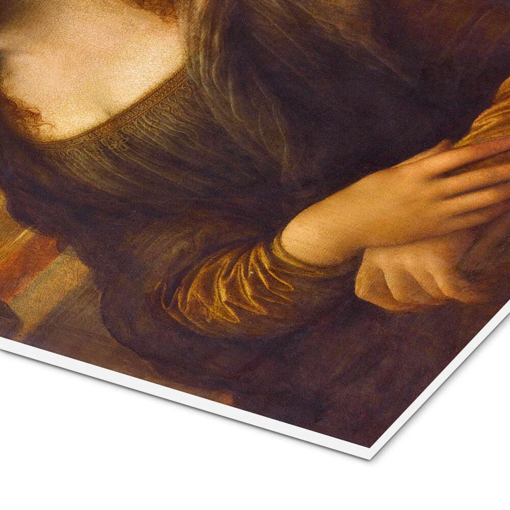 Posterlounge Wandbild Mona Lisa, Leonardo da Vinci, erhältlich als Poster, Leinwandbild, Wandsticker oder Acrylglasbild