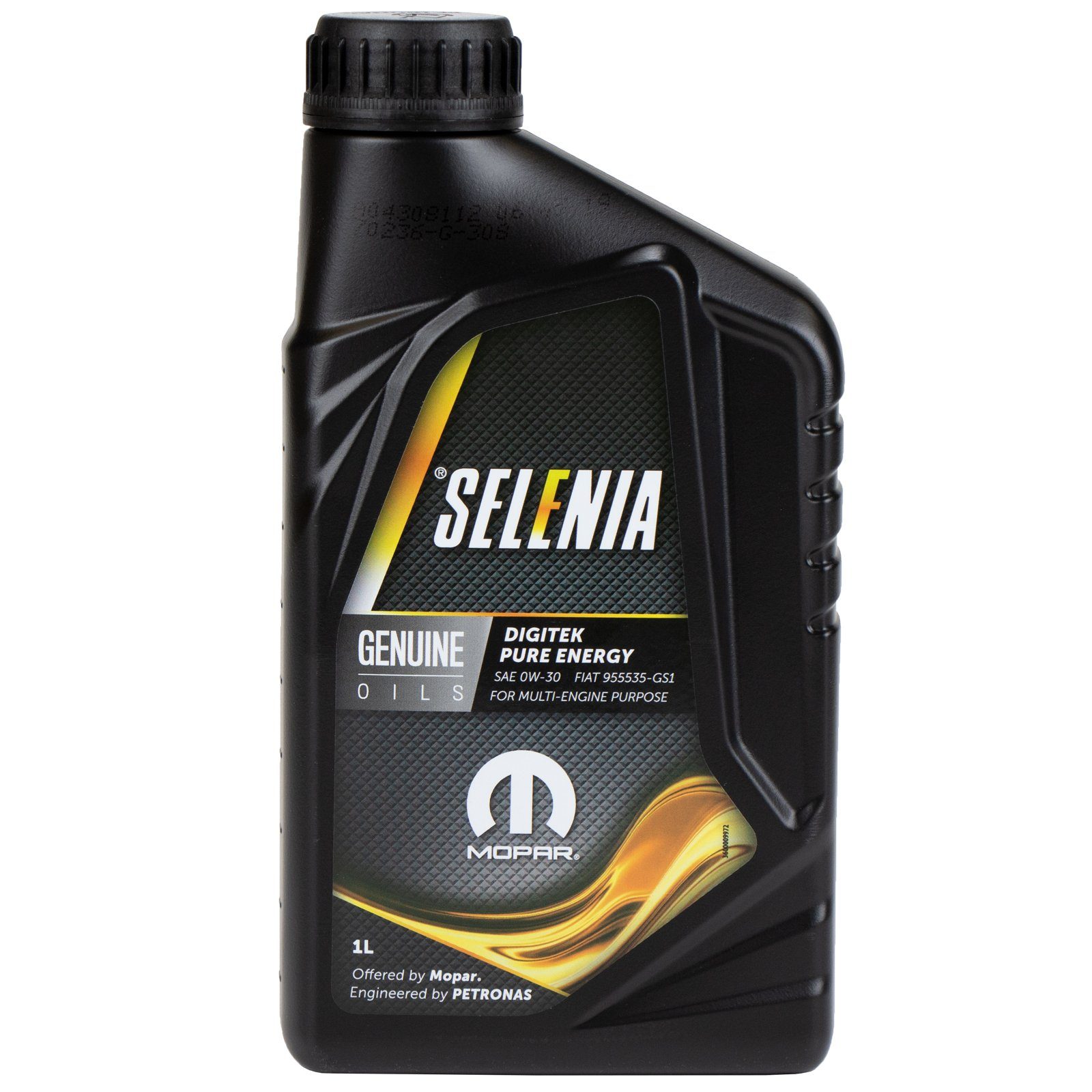 Petronas Motoröl Petronas Selenia Pure Energy DigiteK Motoröl Öl 0W30 1 Liter, (1-tlg), Für Digitek Motoren 0,9 TwinAr