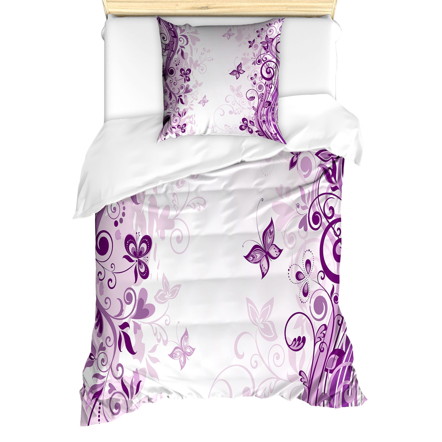 Bettwäsche Milbensicher Allergiker geeignet mit Kissenbezug