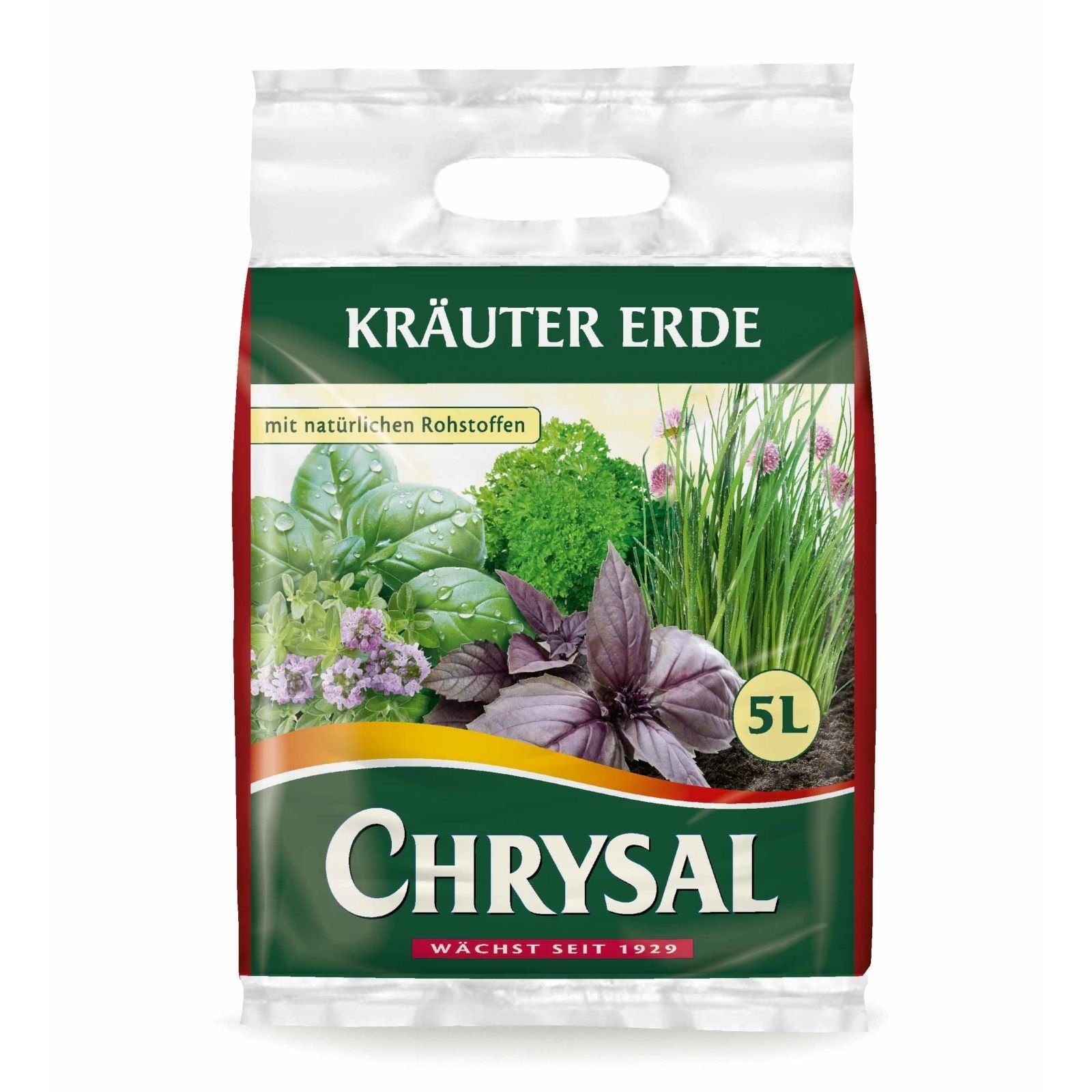 Chrysal Pflanzerde Erde für Kräuter - 5 Liter