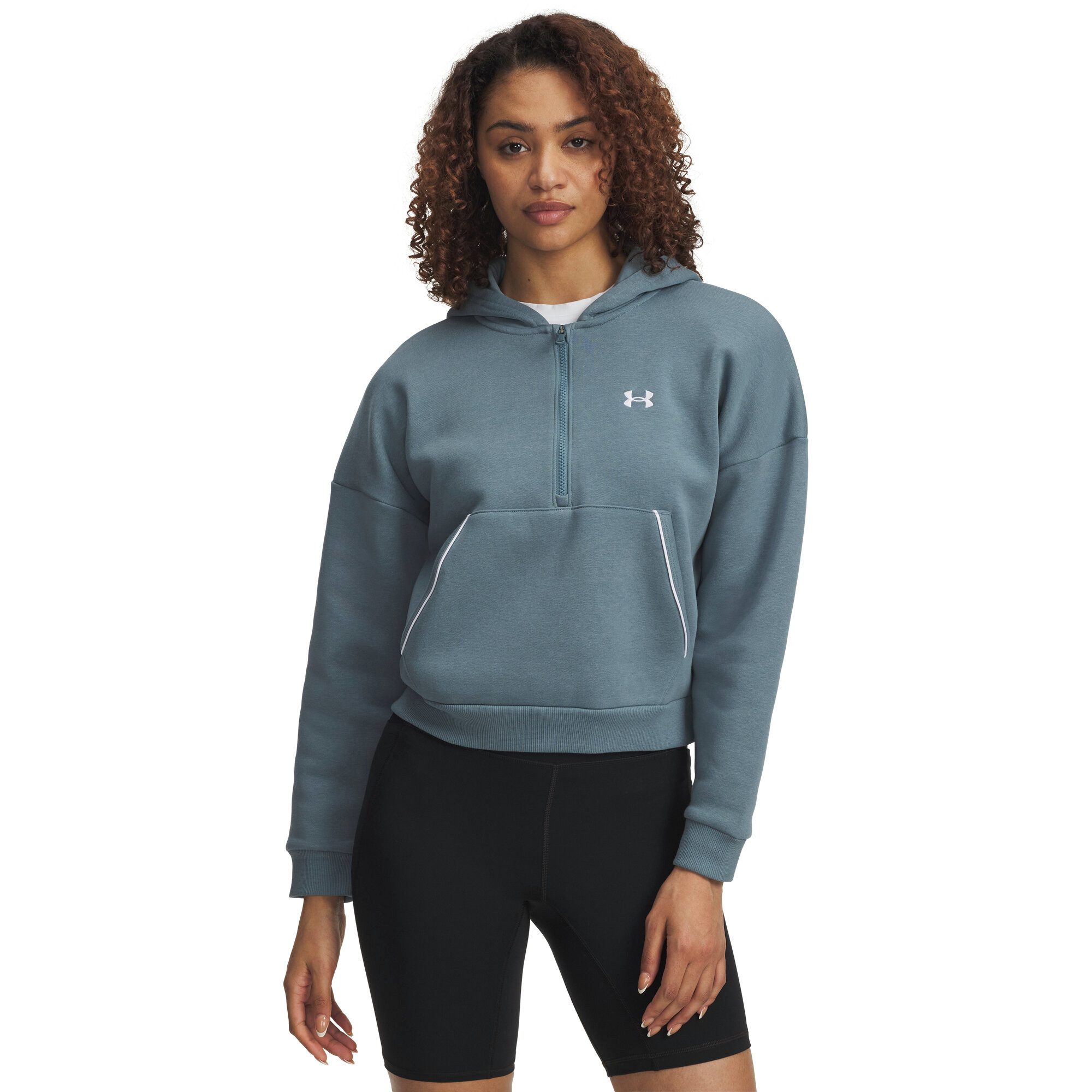 Under Armour® Kapuzenpullover Under Armour Damen Kapuzenpullover Rival Flc Piped HZ Hoodie 6003707