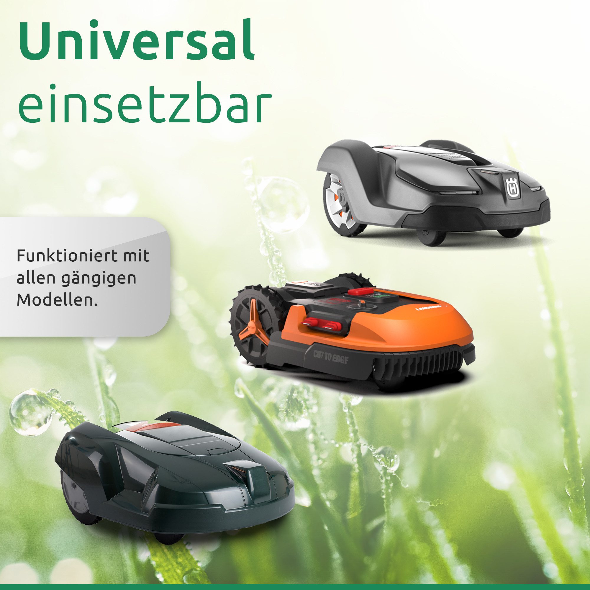 ECENCE Begrenzungs-Kabel Mähroboter kom...