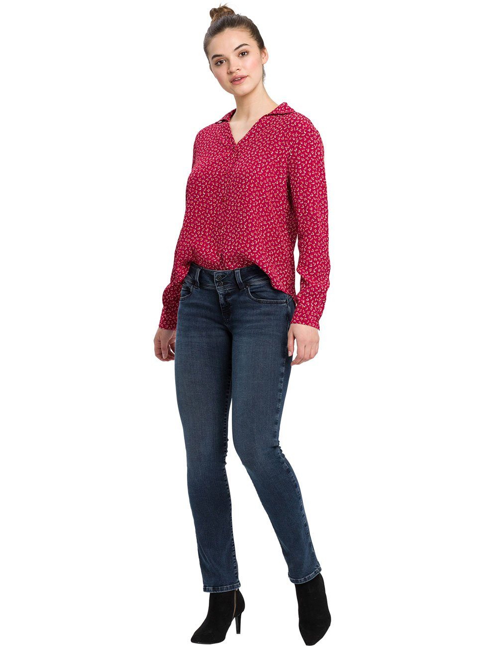 LOIE CROSS mit Stretch Straight-Jeans JEANS®