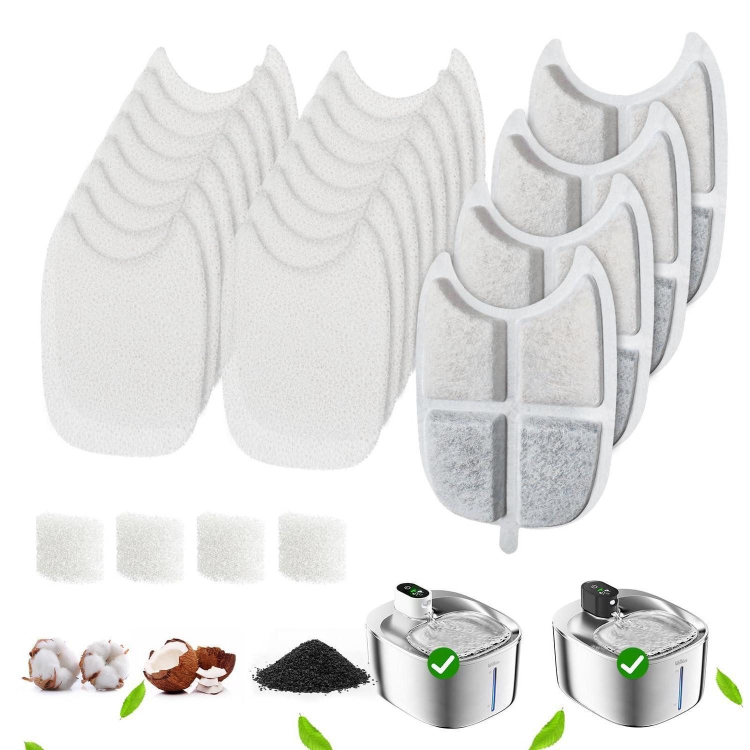LuxusKollektion Trinkbrunnen Trinkbrunnen Katze 8er Set 6-Schicht Filter