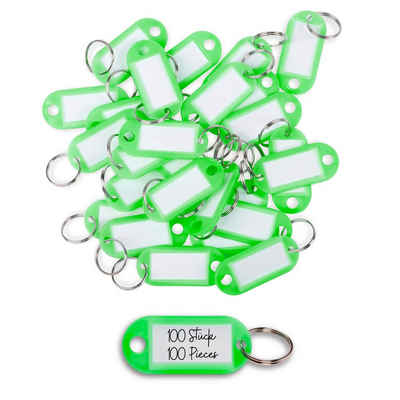 WINTEX Schlüsselanhänger Schlüsselanhänger Wintex - beschriftbar, strapazierfähig - Grün (1-tlg)