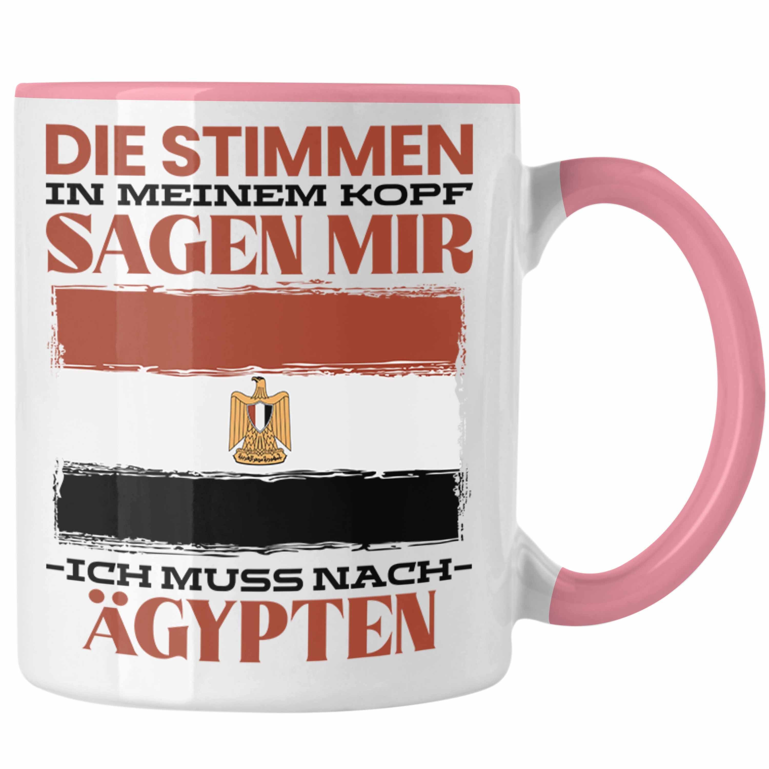 Trendation Tasse Trendation Ägypten Tasse Urlaub Heimat Geschenk