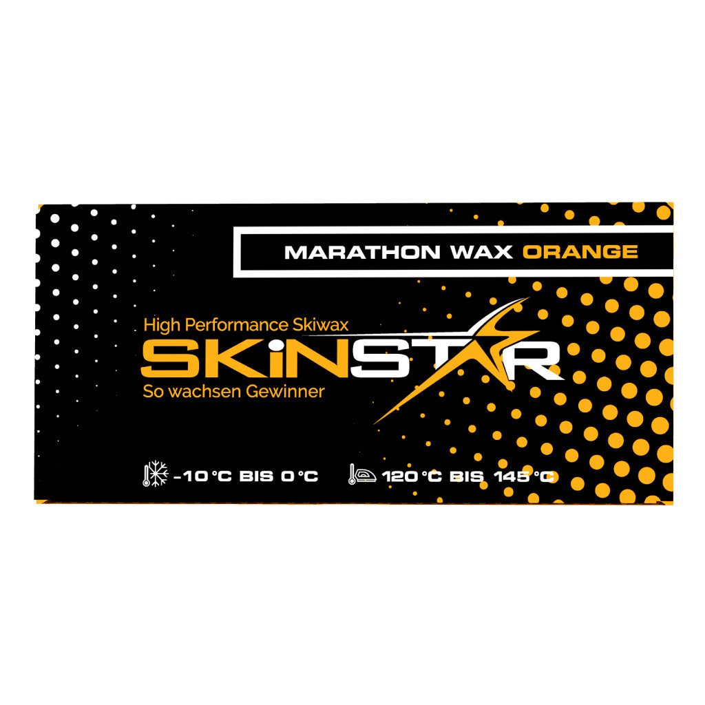 SkinStar Ski SKINSTAR Marathon-Wachs Langstrecken-Wachs 3-Tage-Wachs Skiwax