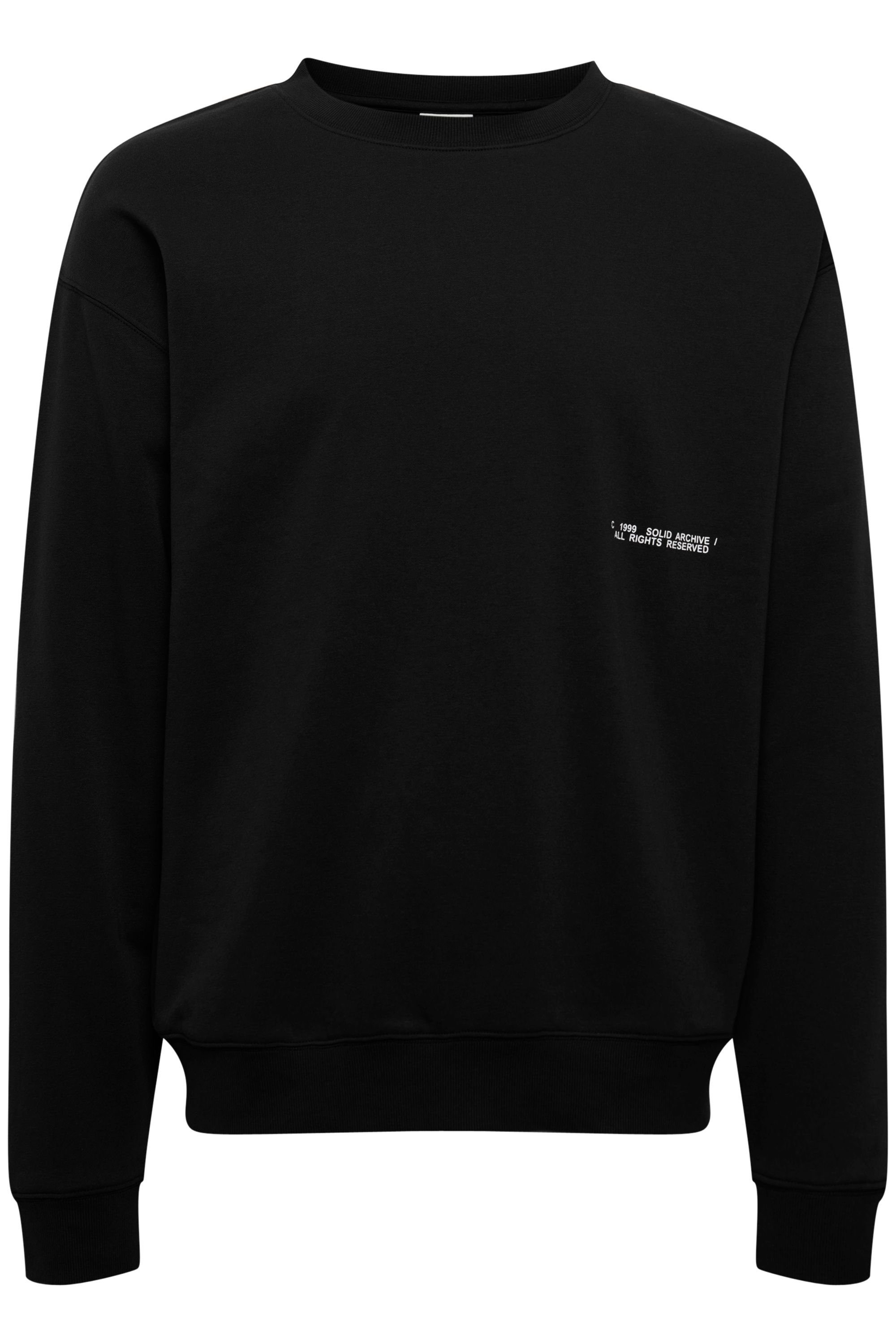 Solid Sweatshirt - Black 21107858 SDGalileo True (194008)