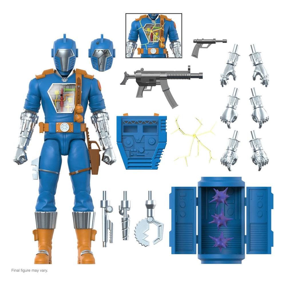 Super7 Actionfigur SDCC 2022 G.I. Joe Ultimates Cobra B.A.T. (Comic) 18 cm Actionfigur