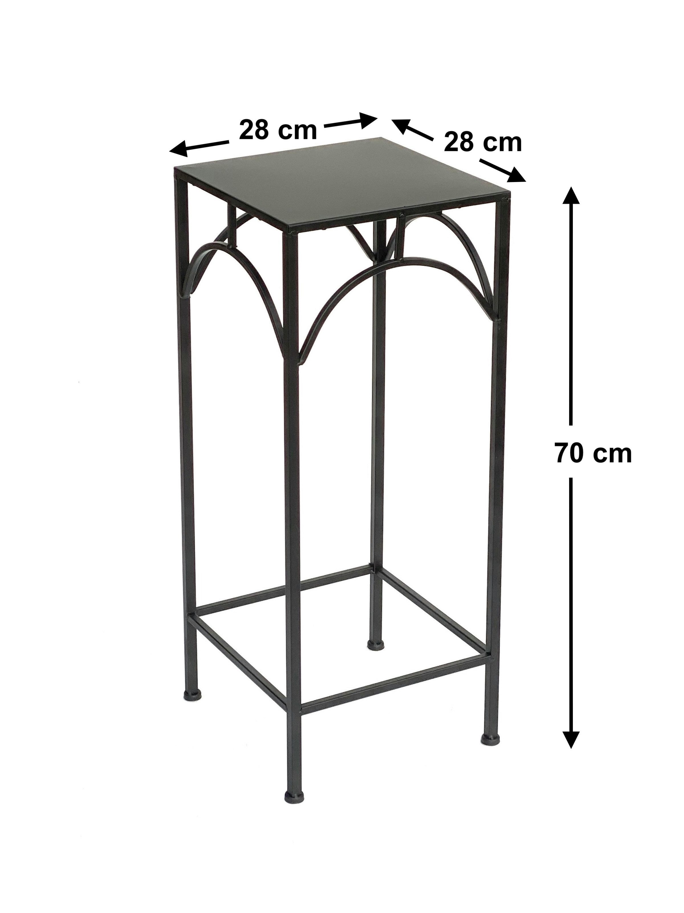 DanDiBo Blumenhocker Metall Schwarz Eckig 70 günstig online kaufen