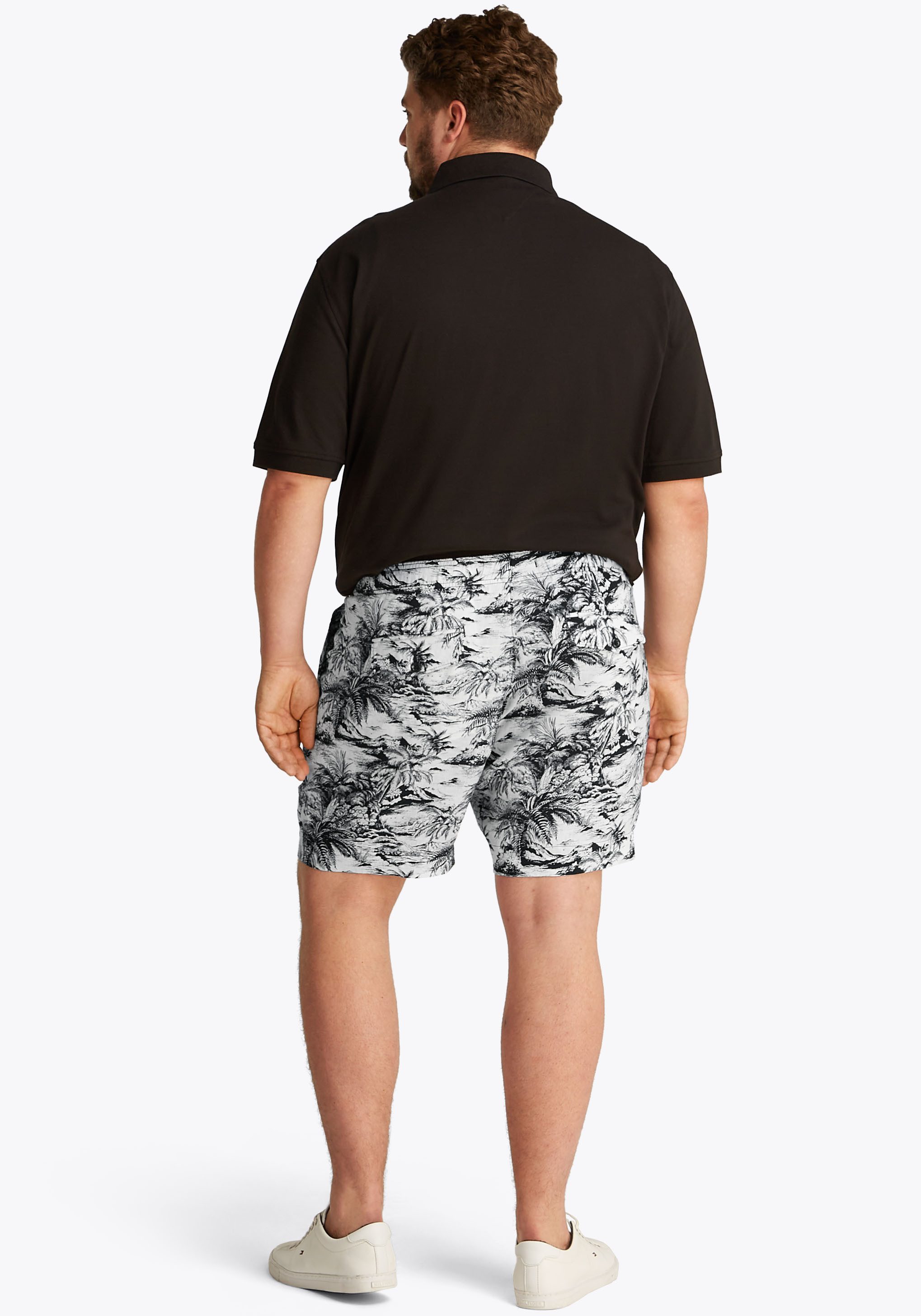 Tommy Hilfiger Big & Tall Chinoshorts BT-BROOKLYN 7 INCH PRT SHORT-B Große Größen, mit Allover-Druck