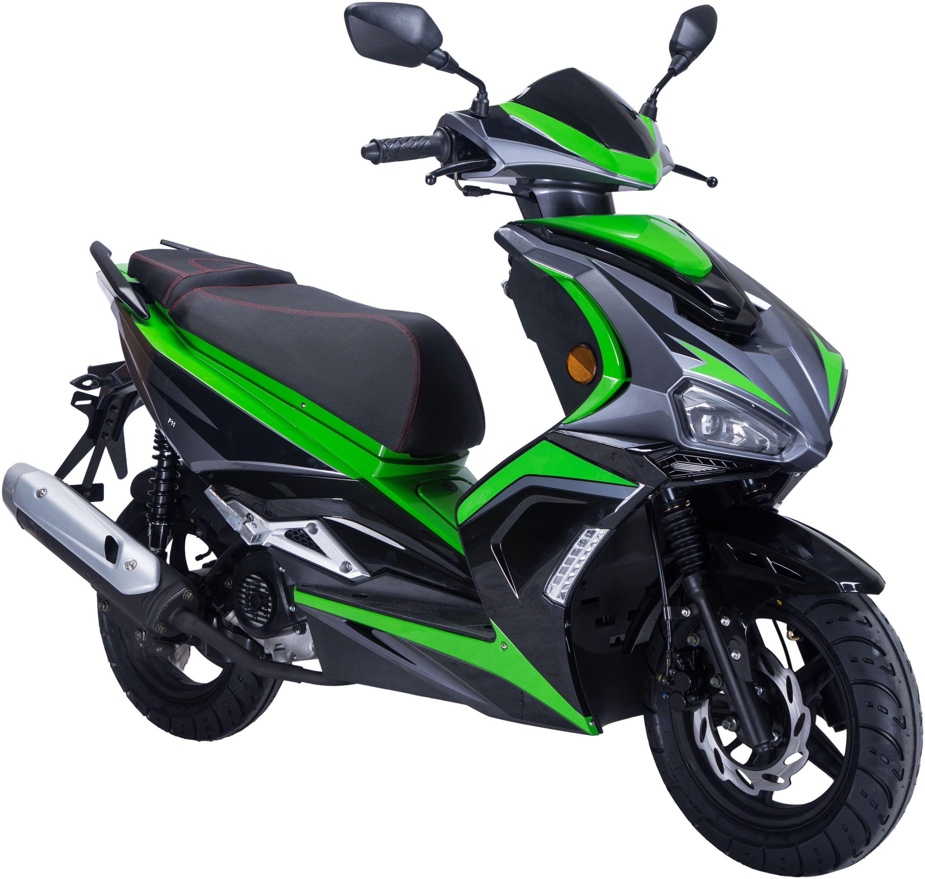GT UNION Motorroller Striker 45, 49,5 ccm, 45 km/h, Euro 5, Luftgekühlter Motor