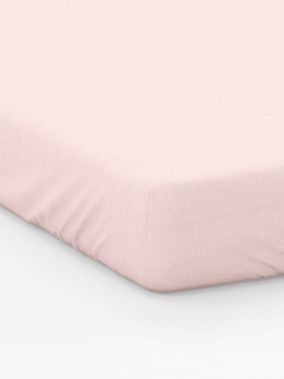 Best Class Spannbettlaken Renforcé Babyrosa 60x120 cm| 70x140 cm bis 20 cm Steghöhe, 100% Baumwolle, Gummizug: Rundum, (1 Stück), Weich und atmungsaktiv Bettlaken aus natürlicher Renforcé-Baumwolle