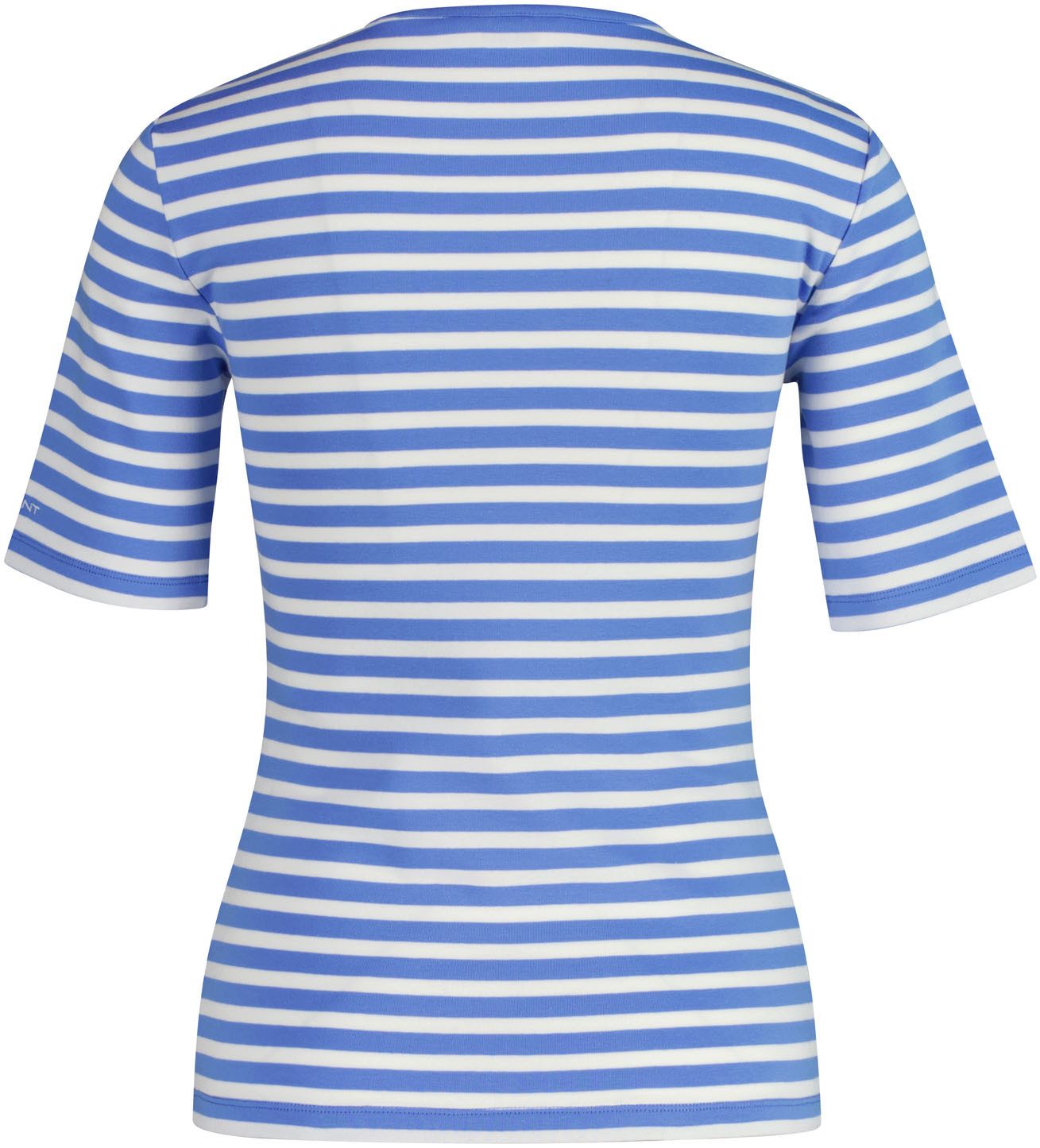Gant T-Shirt SLIM STRIPED 1X1 RIBBED günstig online kaufen