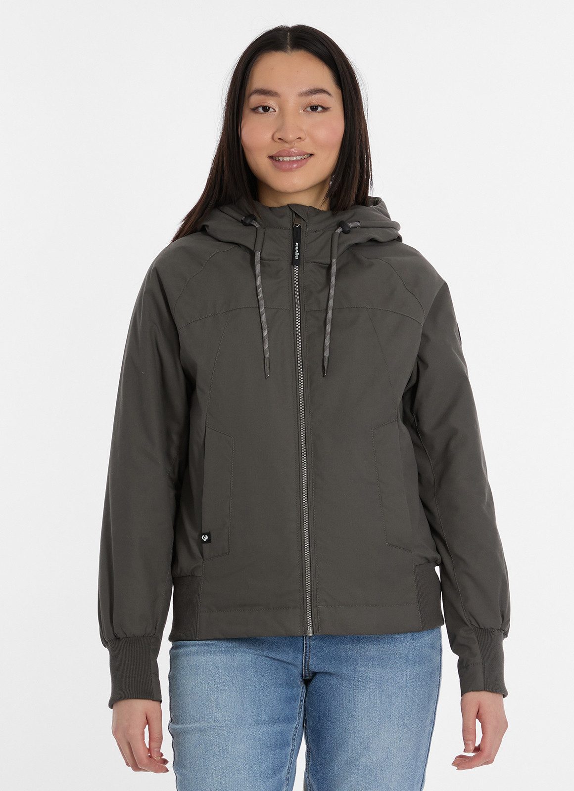 Ragwear Outdoorjacke LUMIE WARM Reißverschluss mit Kinnschutz, Kapuze mit K günstig online kaufen