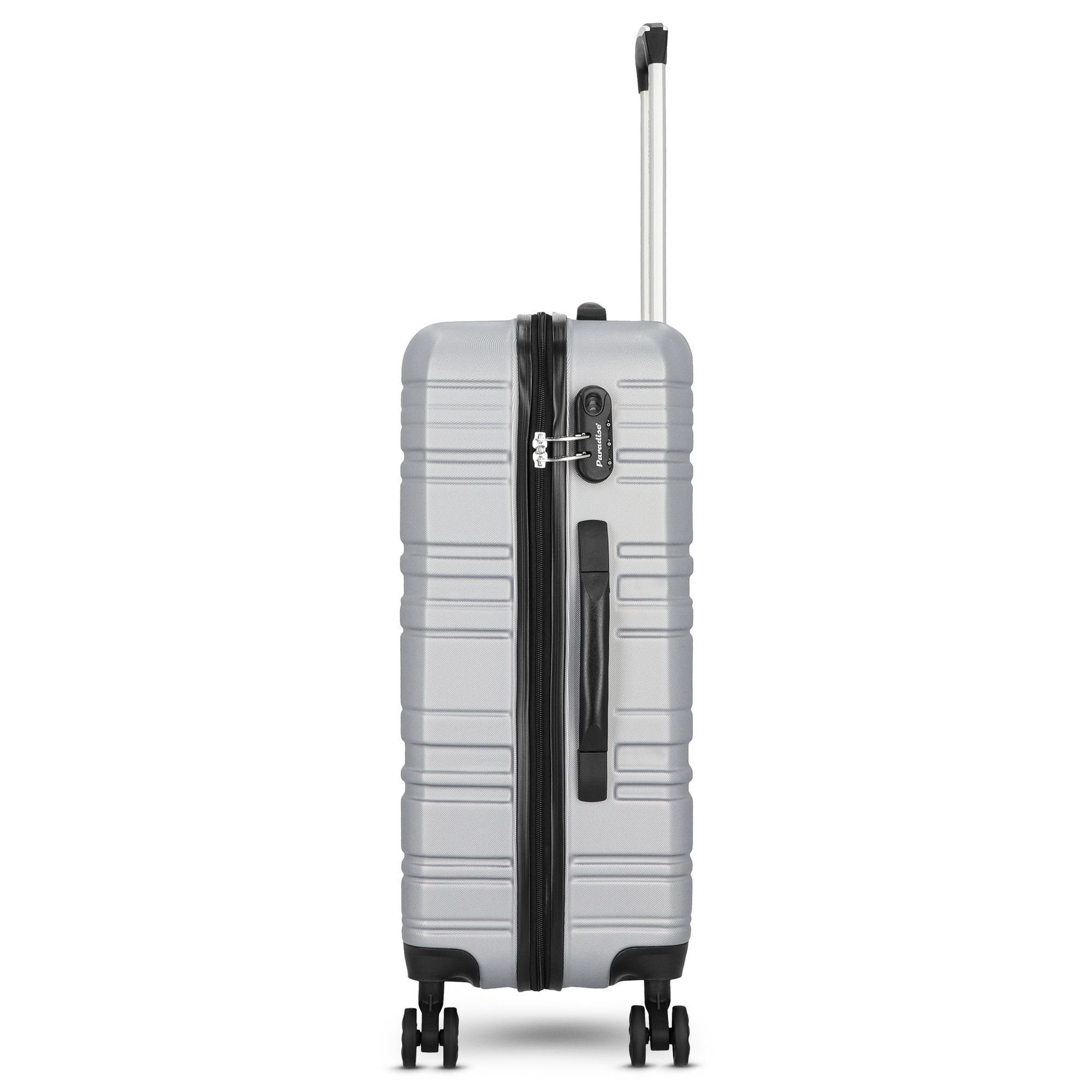 CHECK.IN® Trolleyset Paradise, 4 silver Rollen, tlg), ABS 3 (3-teilig