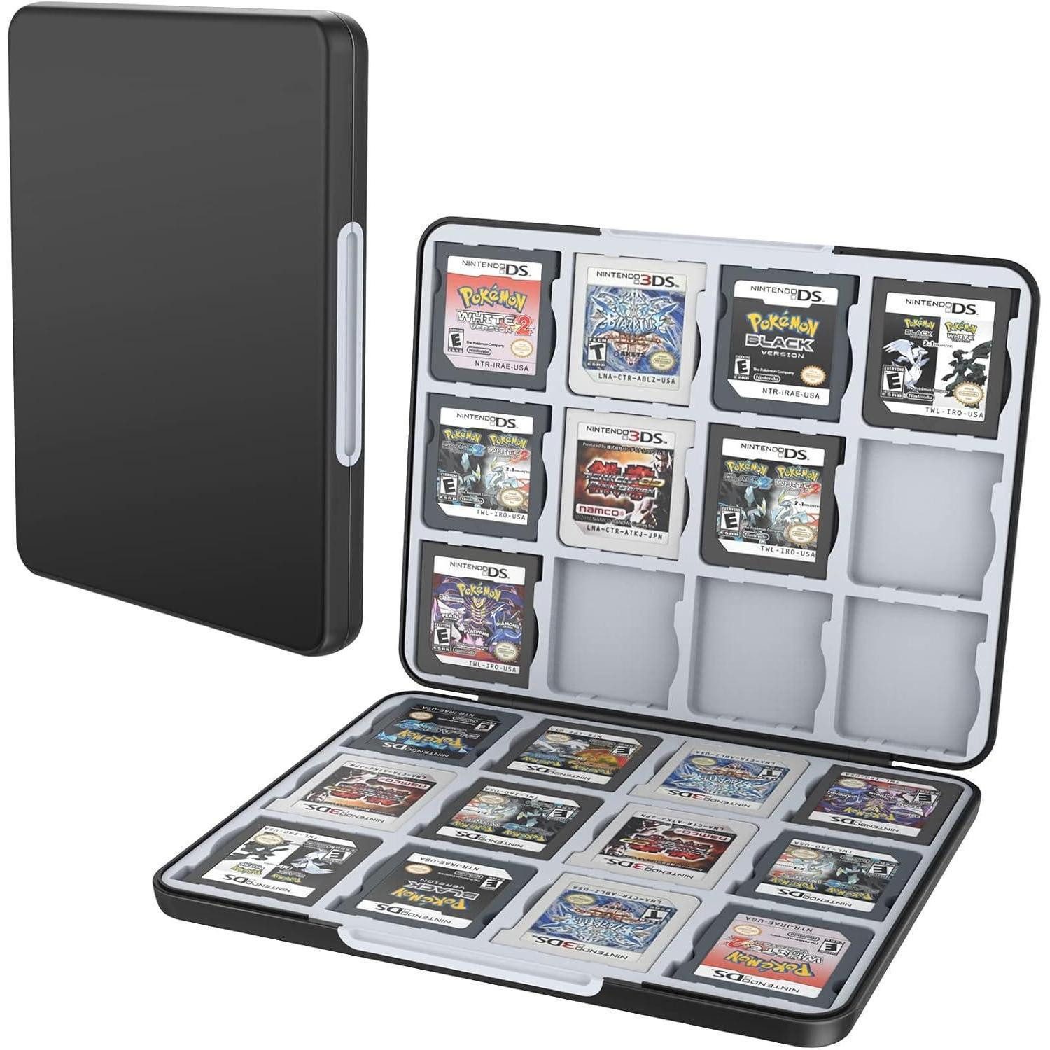 LuxusKollektion Konsolen-Tasche Game Card Aufbewahrungstasche für Nintendo DS 2DS 3DS mit 24