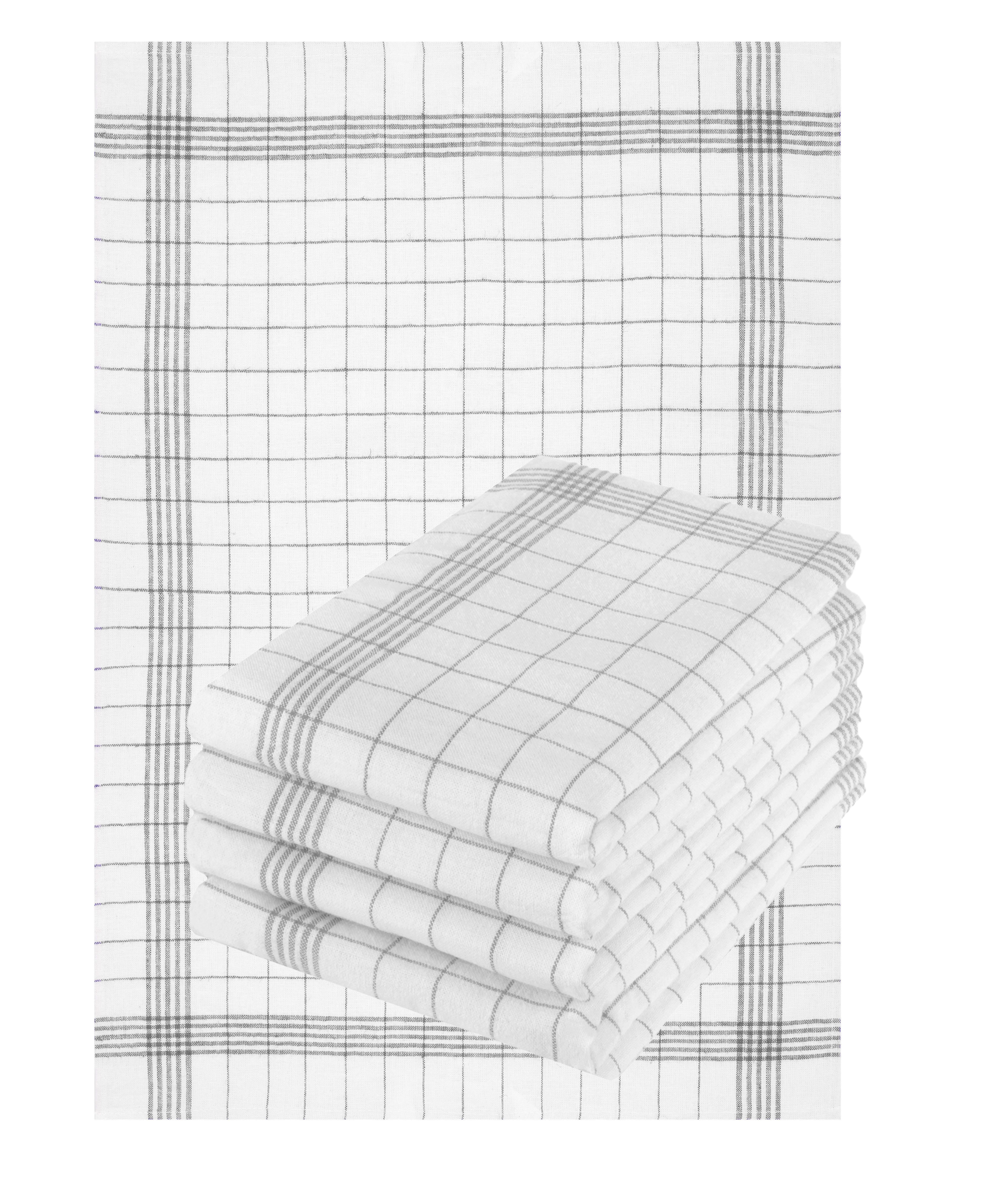 Betz Geschirrtuch Set 50x70cm Geschirrtücher BW, (Set, 5-tlg., Geschirrtücher Küchentücher Handtücher), extrem strapazierfähig saugstark trocknergeeignet Gastronomiequalität