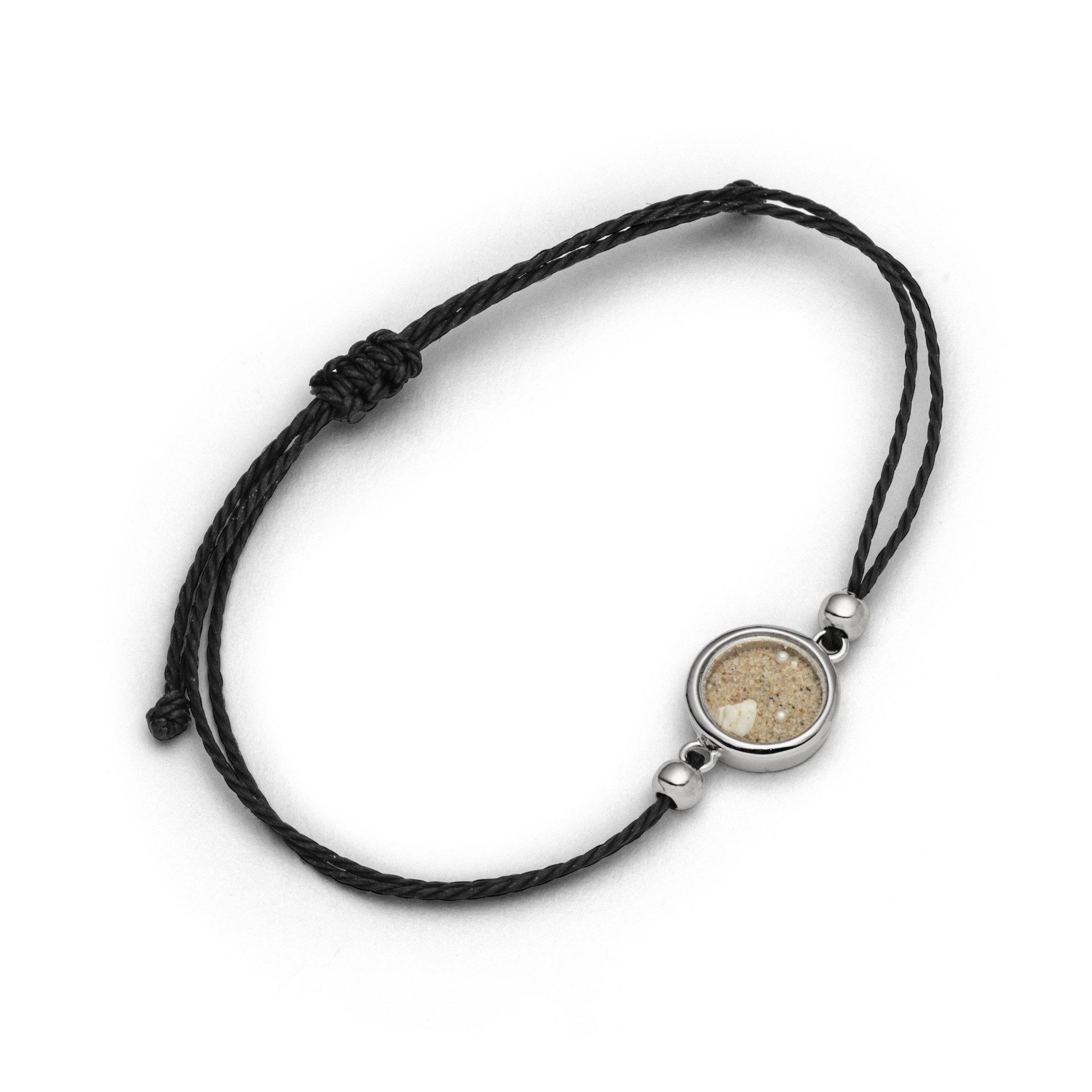 DUR Armband A1523 Sandsturm – Strandsand & 925er Silber – 25 cm