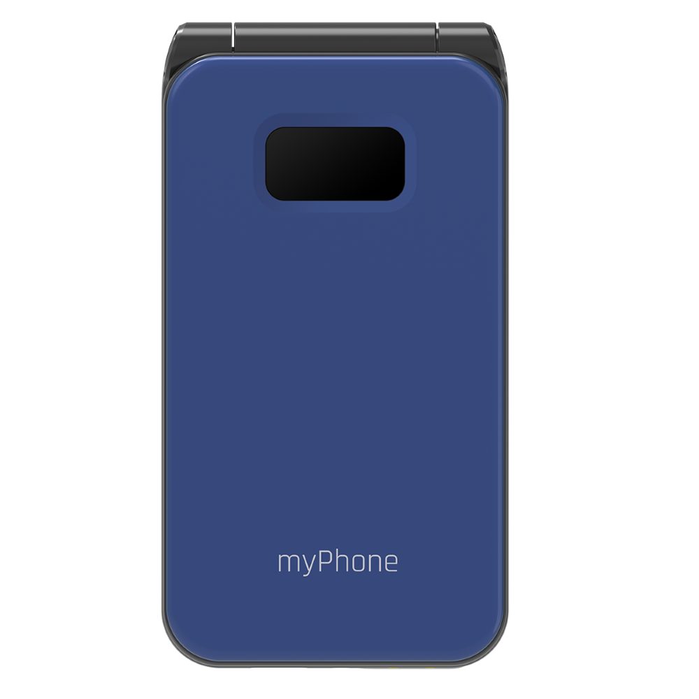 myPhone myPhone Flip LTE Klapphandy Dual SIM Schwarz Smartphone