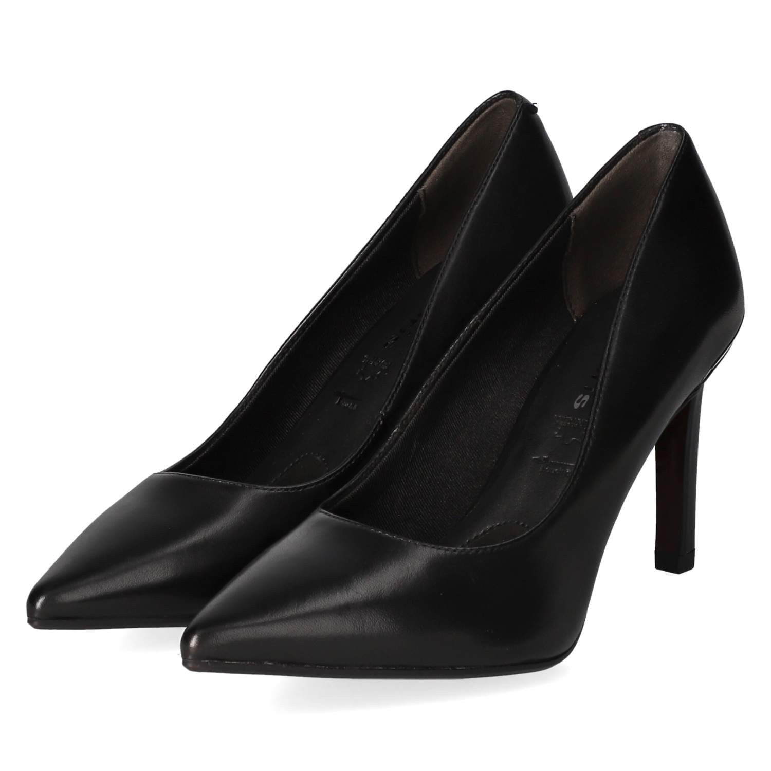 Tamaris Tamaris 1-22448-47-003 Damen Glattleder black Keilpumps