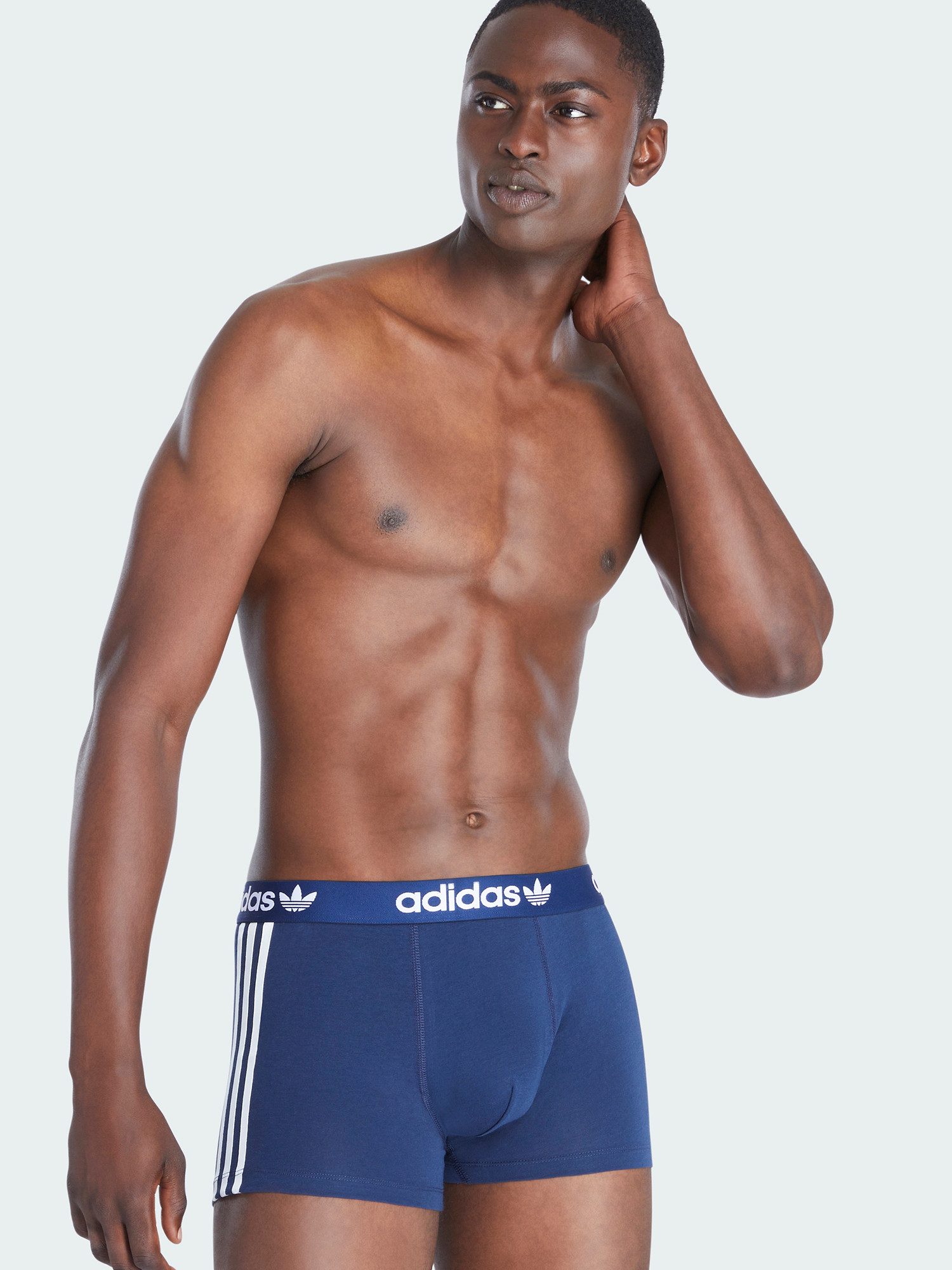 adidas Originals Trunk Comfort Flex Cotton 3 Stripes (3-St) unterhose männer boxershort