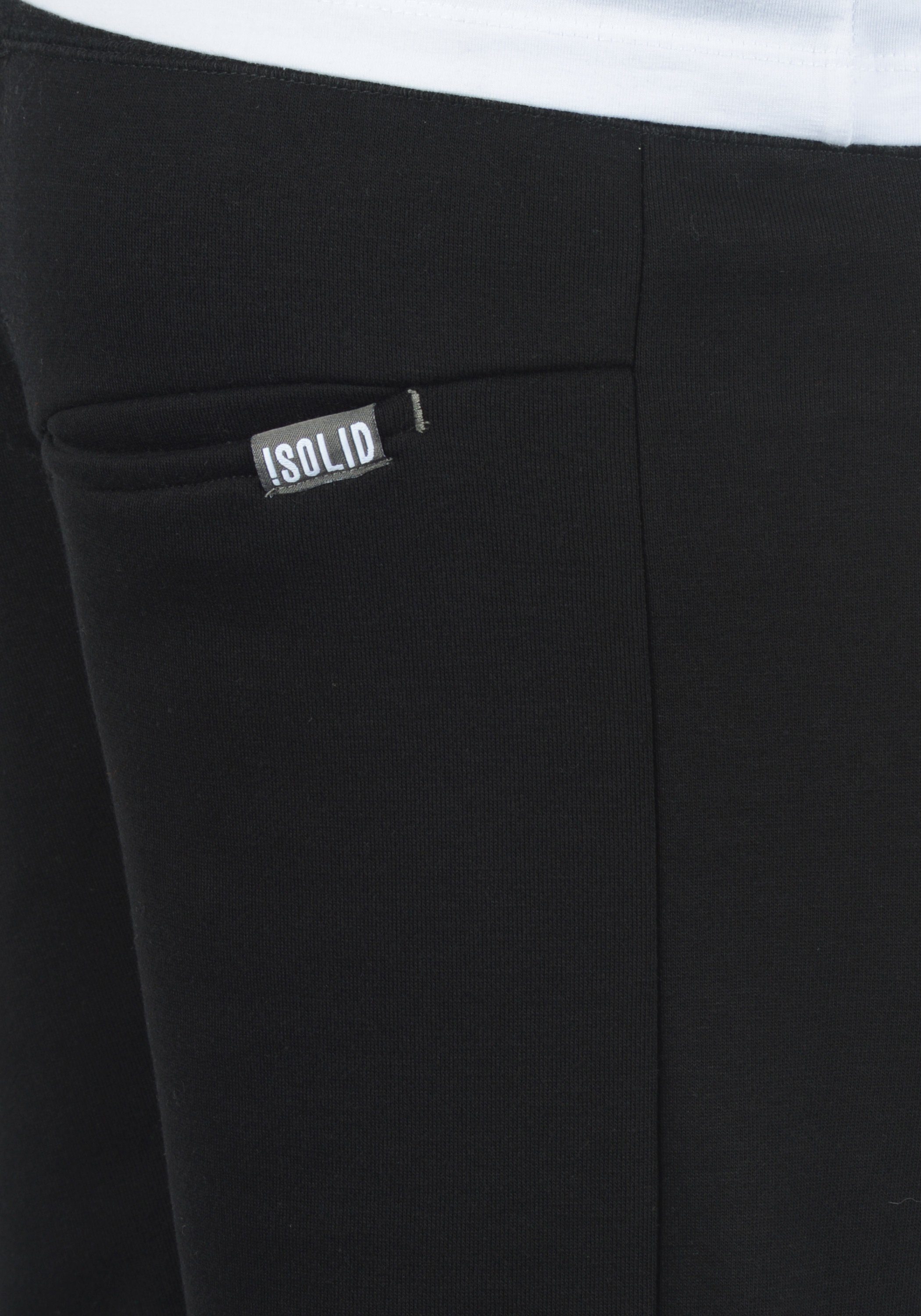 Hose SDBenjamin Shorts !Solid (9000) Sweatshorts Kontrastkordeln mit kurze Black