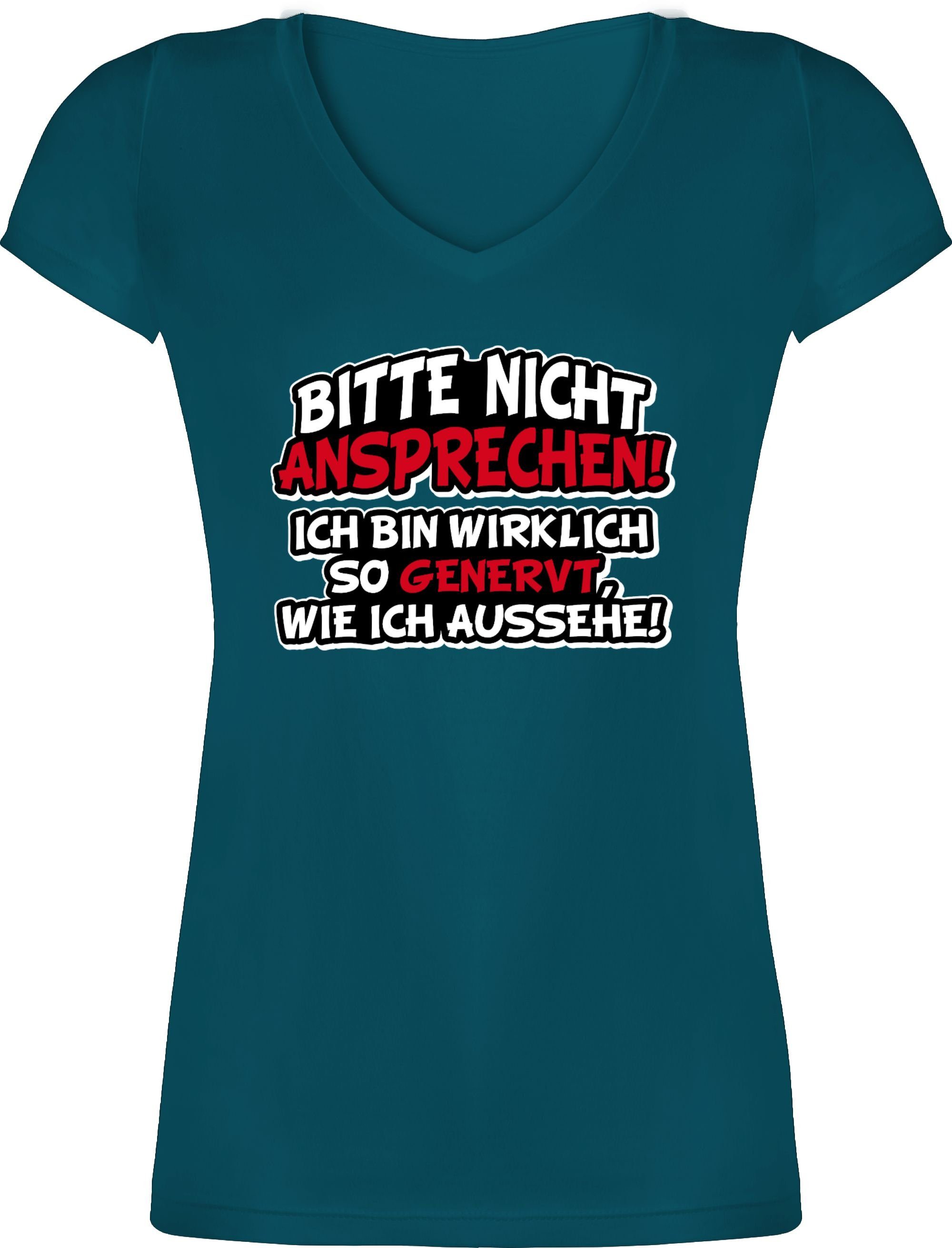 Shirtracer TShirt »Bitte nicht ansprechen ich bin wirklich so genervt